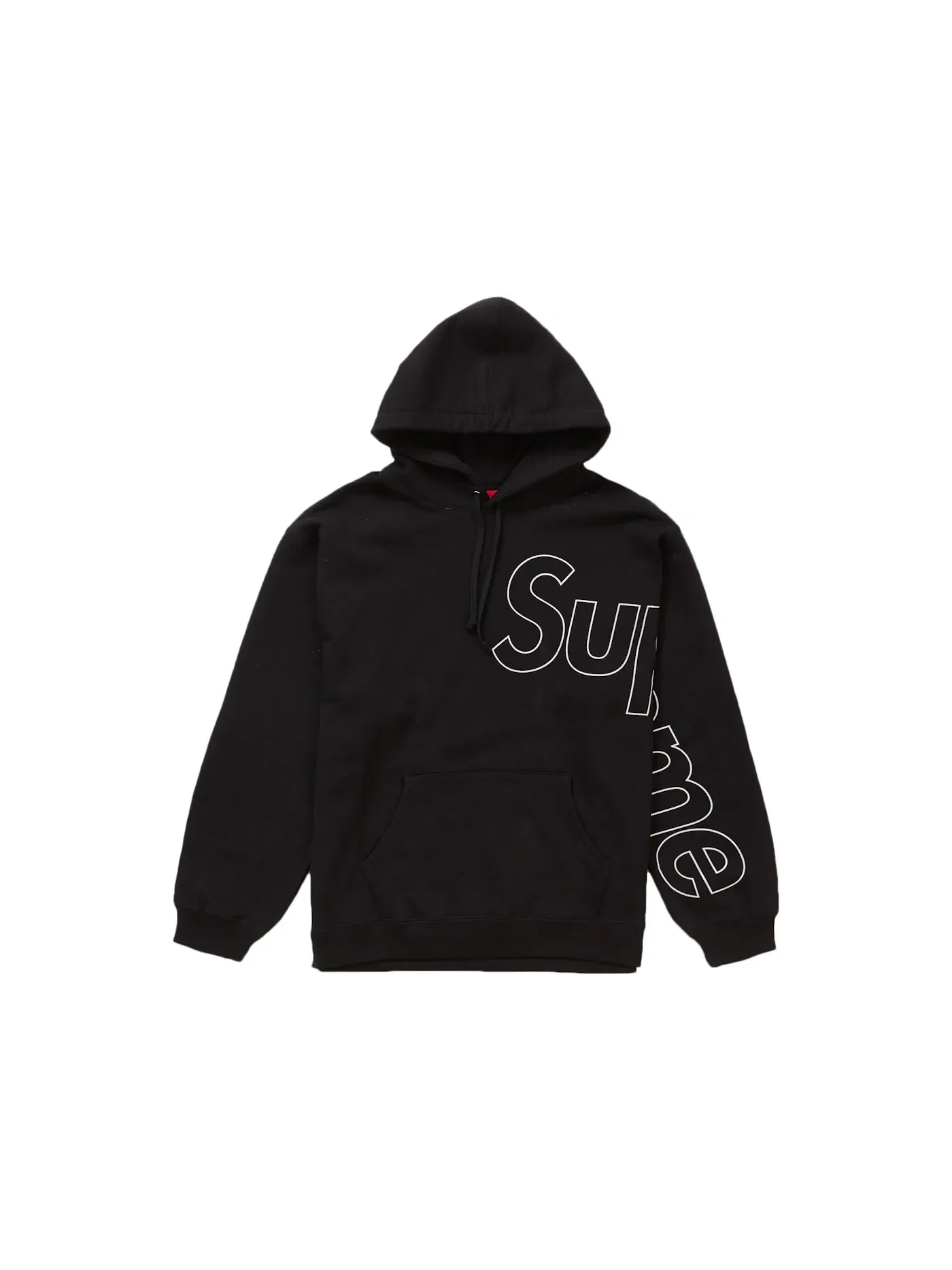 Мужская худи светоотражающая Supreme — изображение 1 из 1, черный