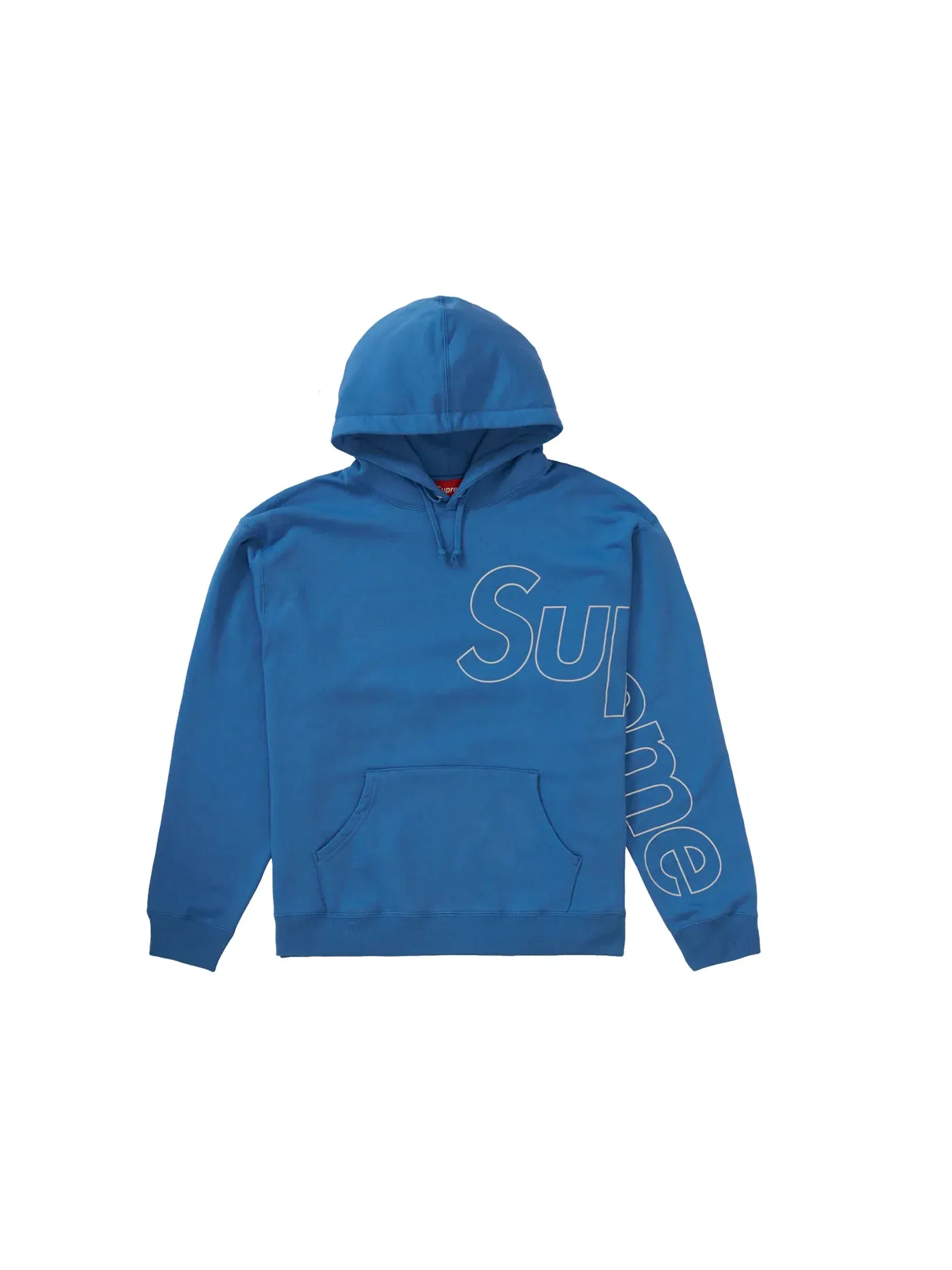 Мужская худи с капюшоном Supreme Sweatshirt, Pale Royal — изображение 1 из 1