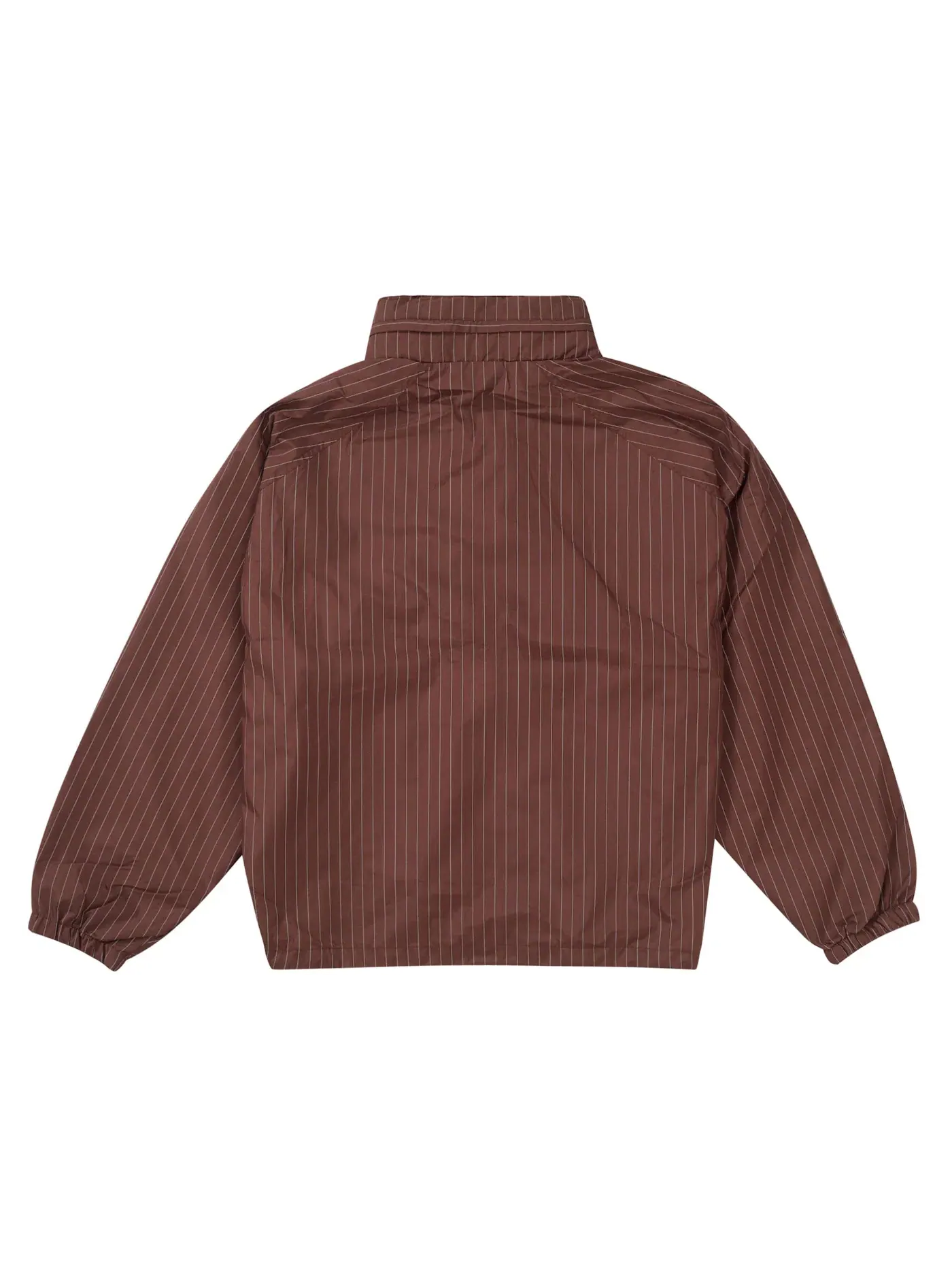 Мужская куртка с принтом Supreme Reflective Pinstripe Track Jacket — изображение 3 из 3, коричневый