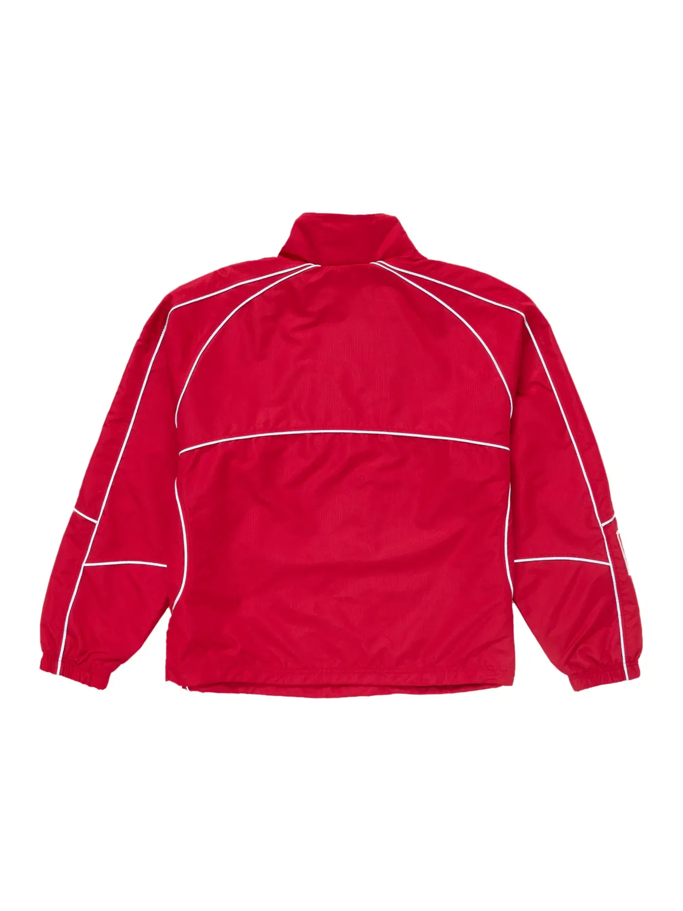 Мужской пуловер с принтом Reflective Piping Pullover Supreme — изображение 2 из 2, красный