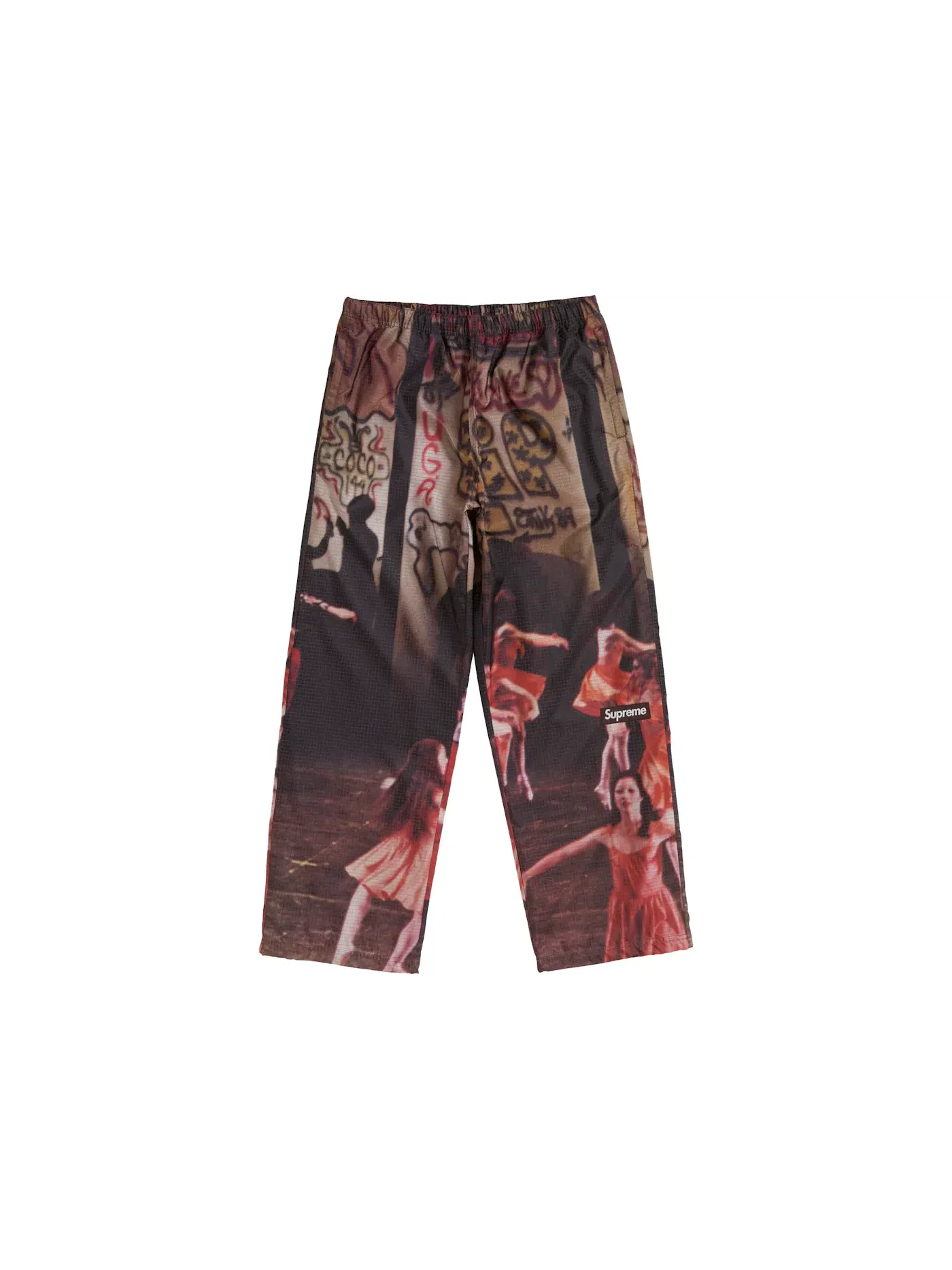 Мужские спортивные брюки с принтом Pant Supreme — изображение 1 из 1, мульти