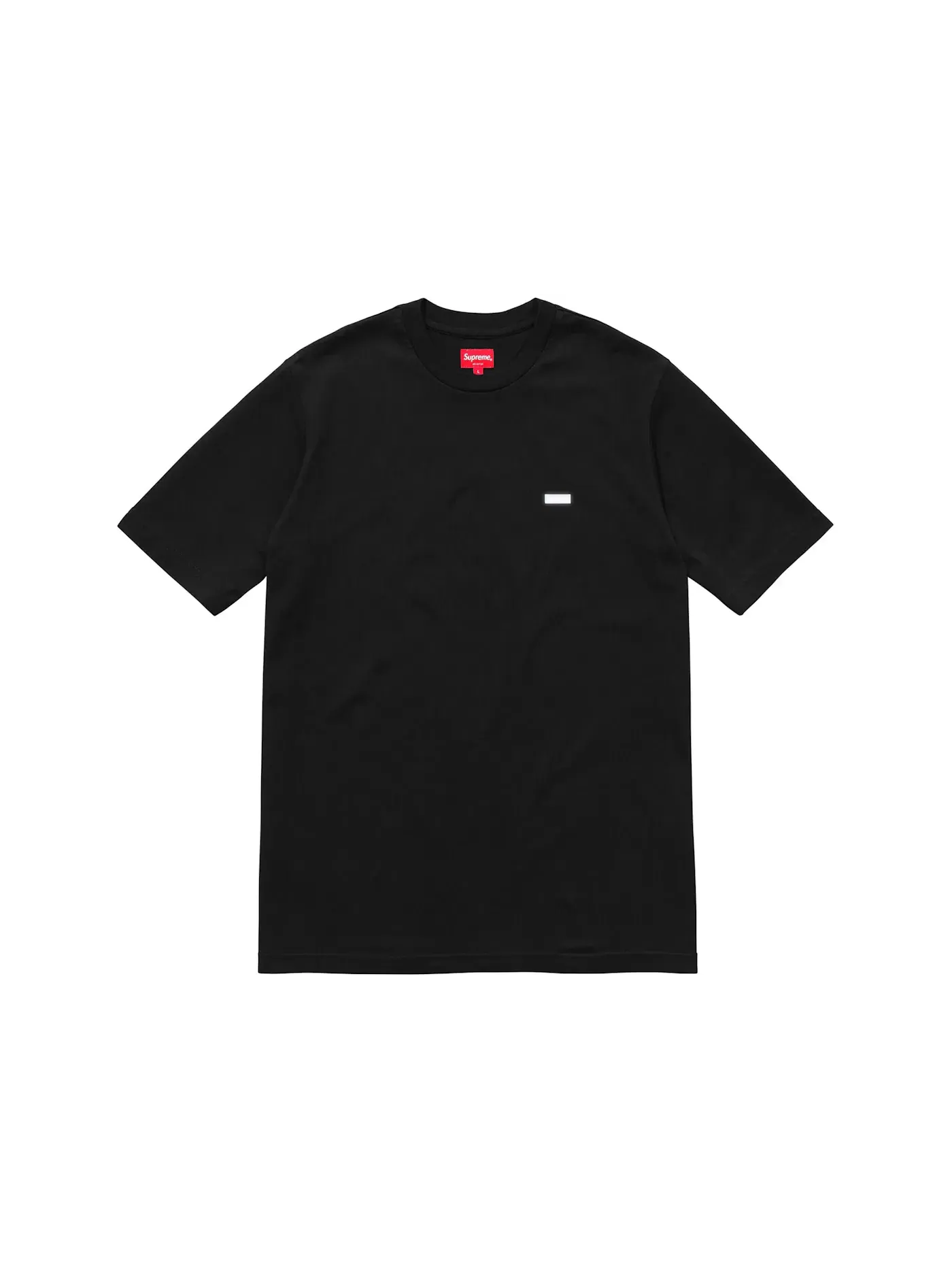 Мужская футболка с принтом Supreme Tee — изображение 2 из 2, черный