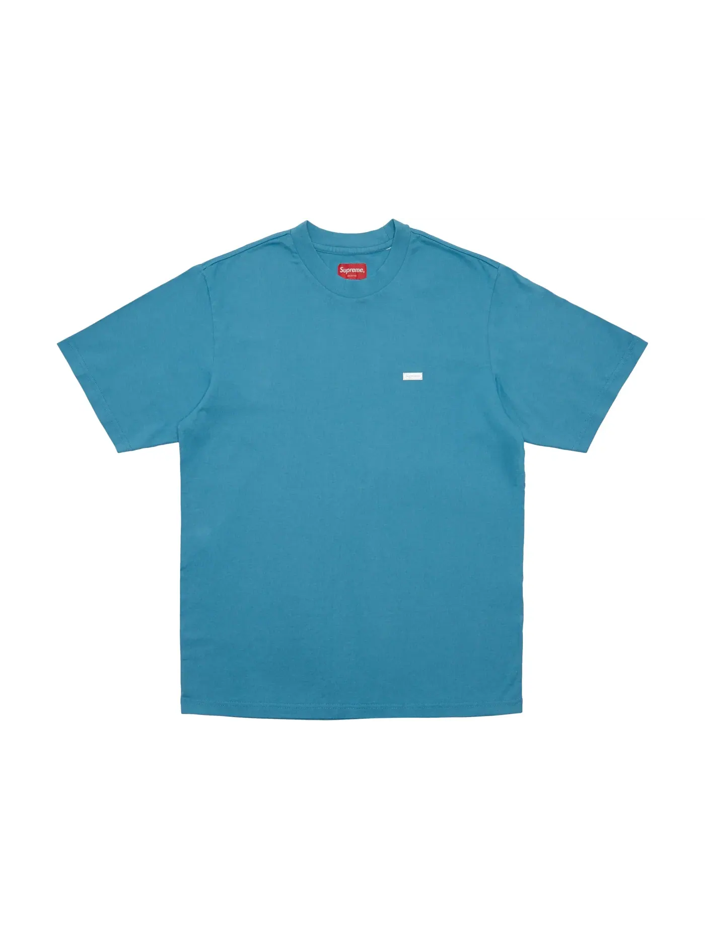 Мужская футболка с принтом Supreme Tee — изображение 1 из 2, синий