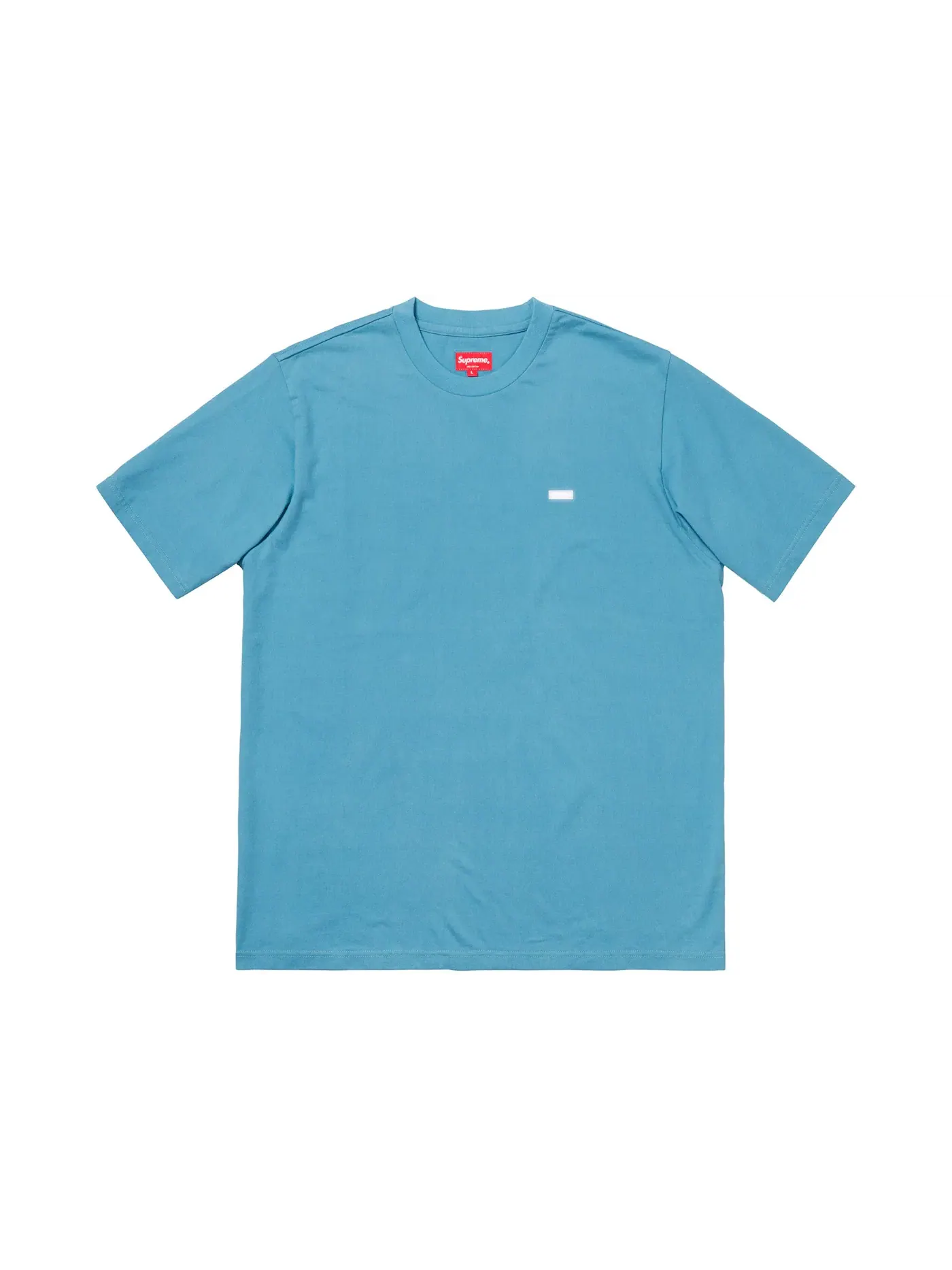 Мужская футболка с принтом Supreme Tee — изображение 2 из 2, синий