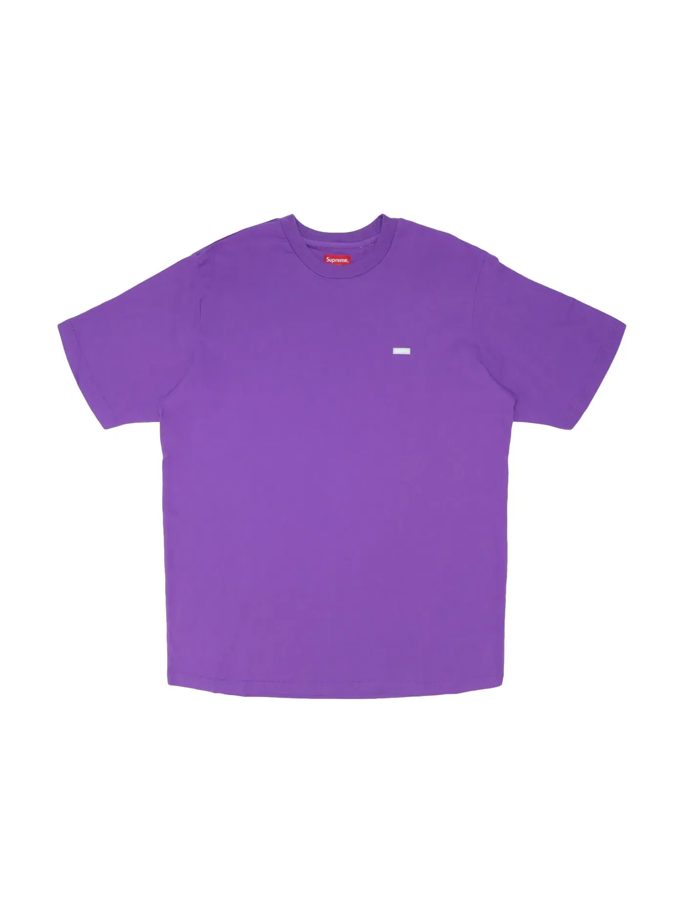 Мужская футболка Supreme Reflective Small Box Tee — изображение 1 из 2, фиолетовый