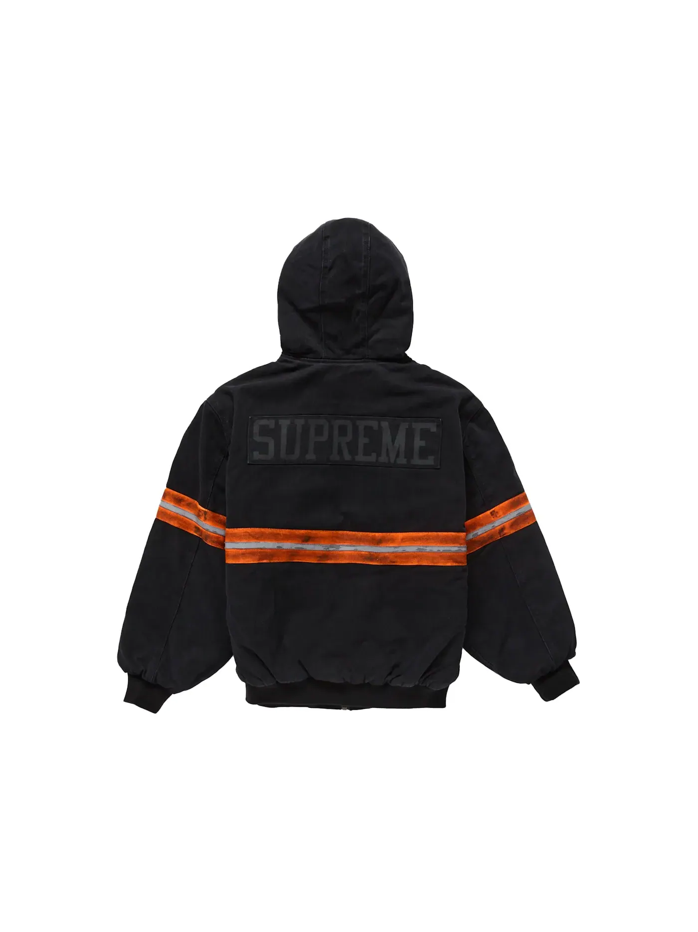 Мужская куртка с капюшоном и светоотражающей полосой Supreme Reflective Stripe Hooded Work Jacket — изображение 3 из 3