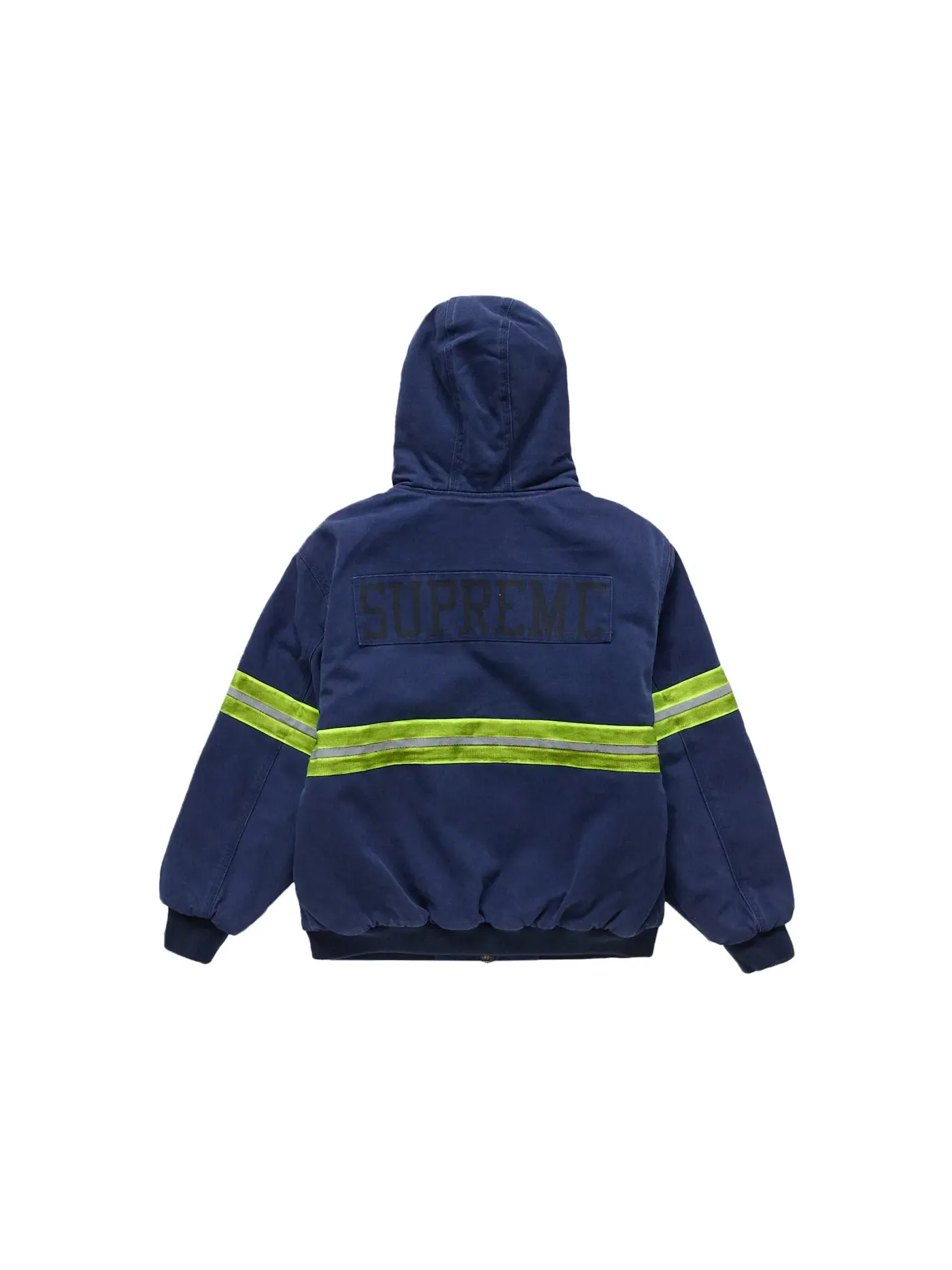 Мужская куртка с капюшоном и светоотражающими полосами Supreme Reflective Stripe Hooded Work Jacket — изображение 3 из 3