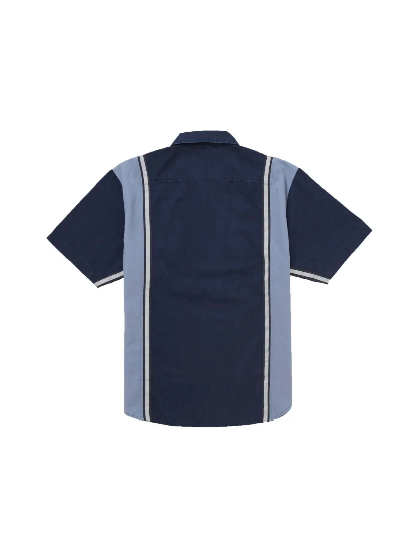 Мужская рубашка с длинным рукавом Supreme Reflective Stripe S/S Work Shirt — изображение 2 из 2, темно-синий