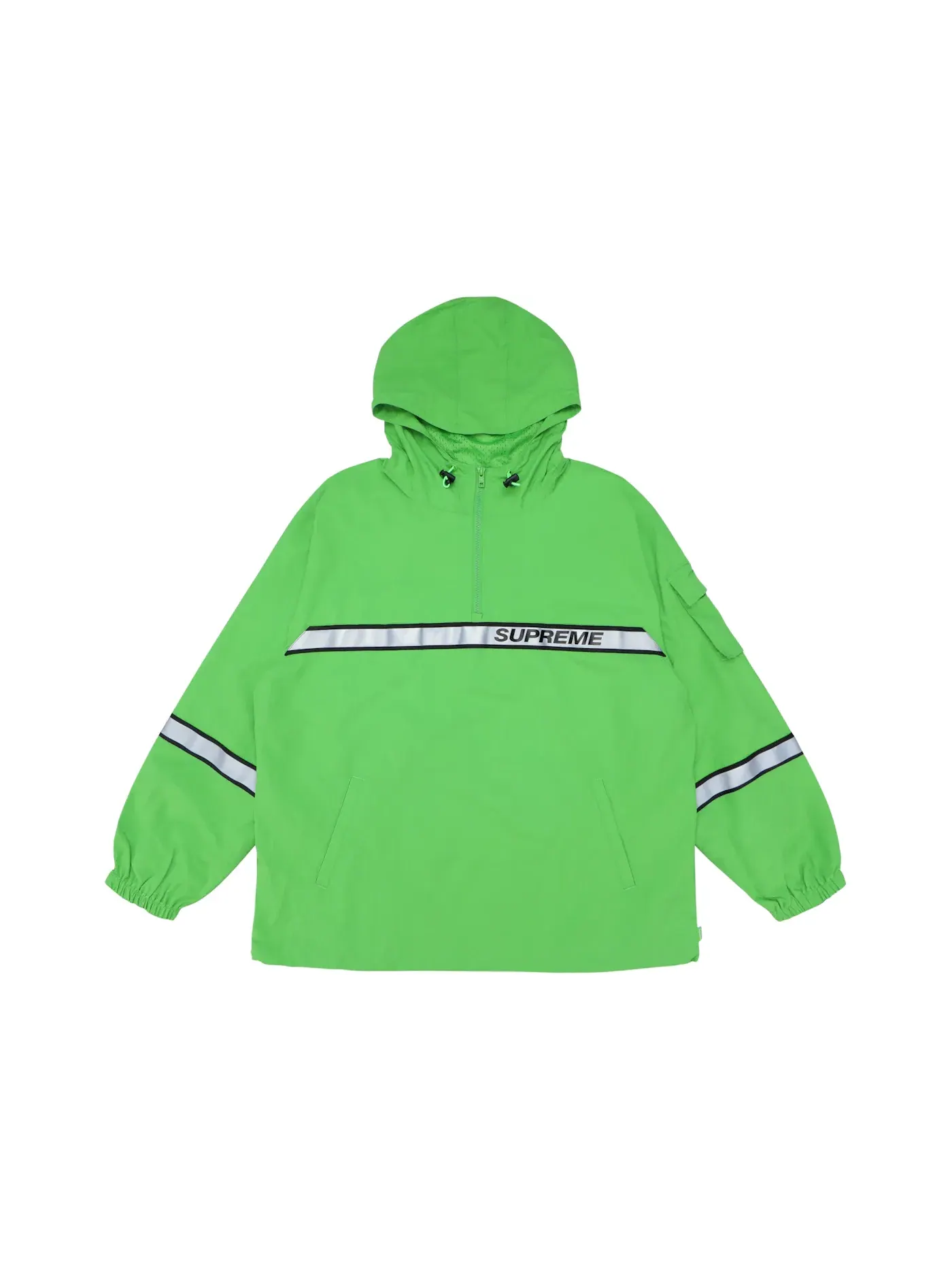 Мужской худи с принтом Pullover Supreme — изображение 1 из 2, зеленый