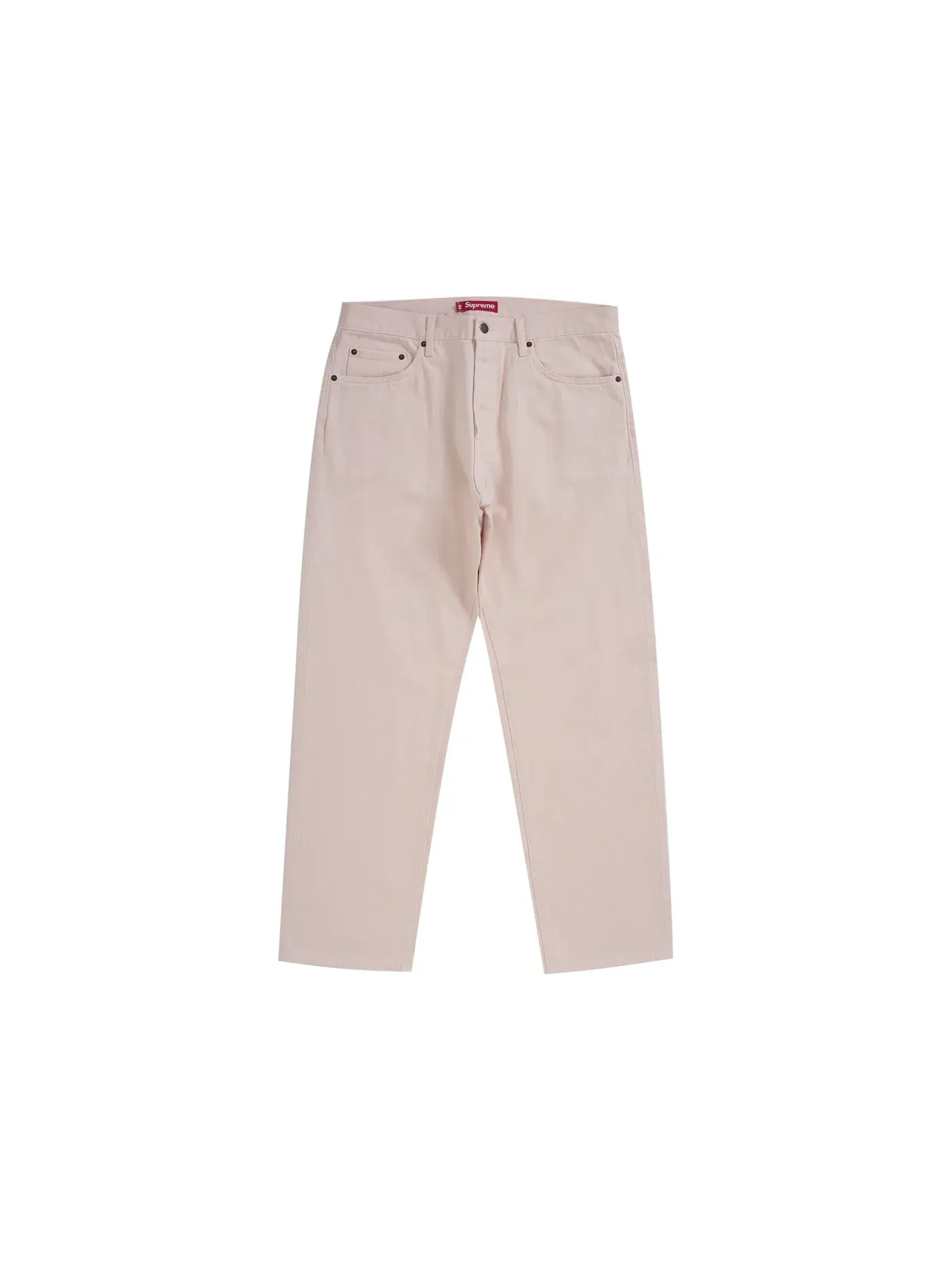 Мужские джинсы модель Supreme Regular Jean (FW25) — изображение 1 из 2, розовый