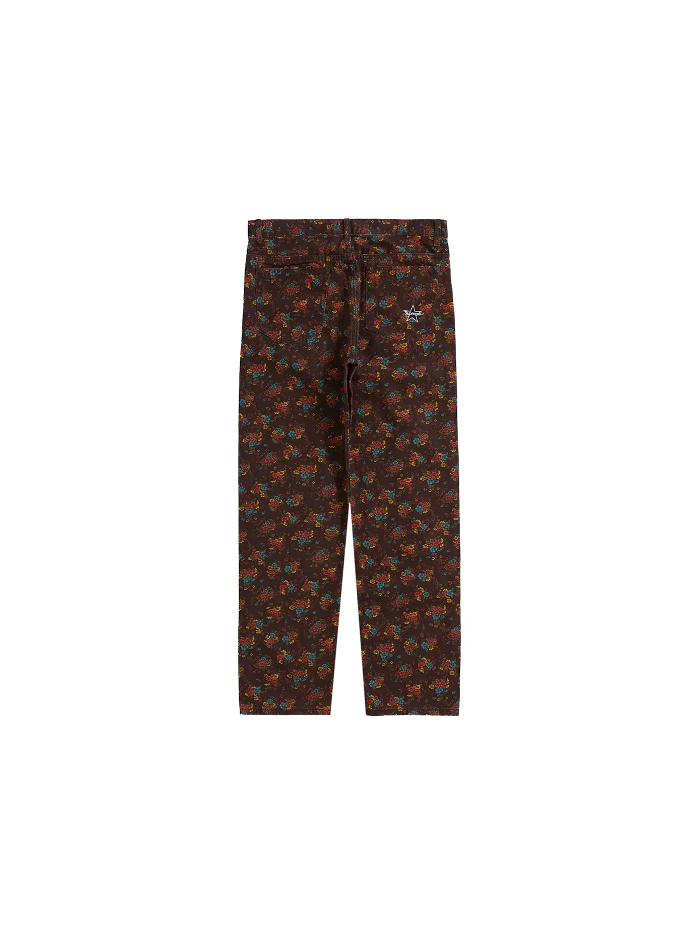 Мужские джинсы с принтом Supreme Jean (SS22), Flowers — изображение 2 из 2