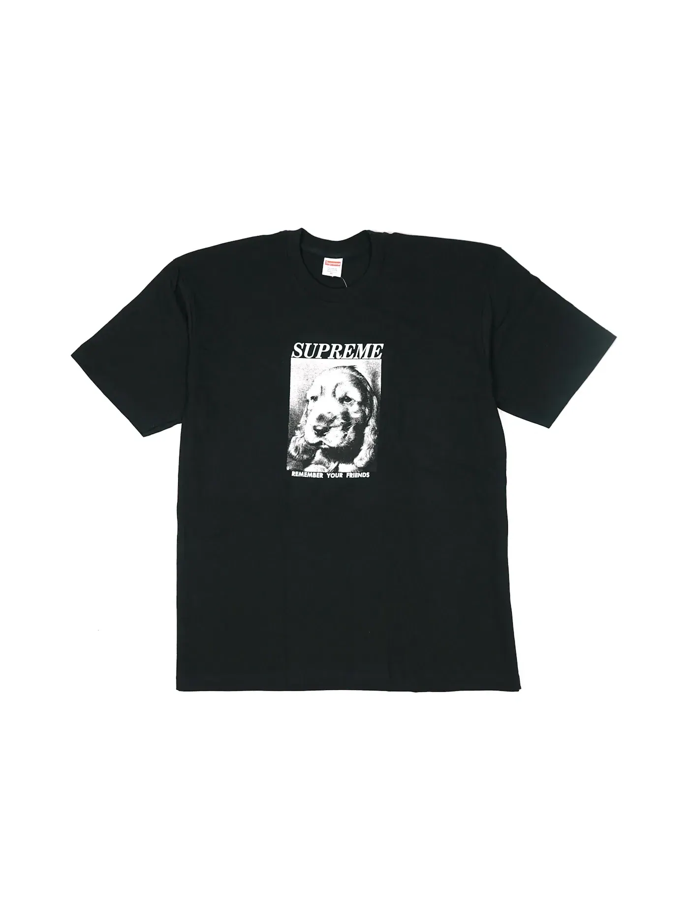 Мужская футболка с принтом Supreme Remember Tee — изображение 1 из 1, черный