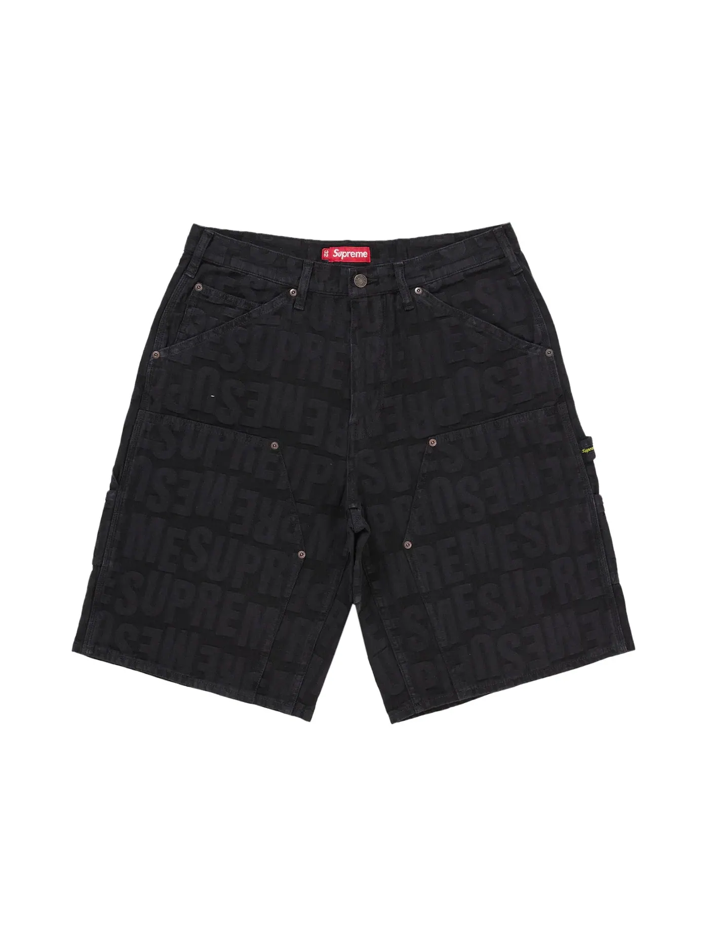Мужские шорты с жаккардовым принтом Supreme Short — изображение 1 из 2, черный