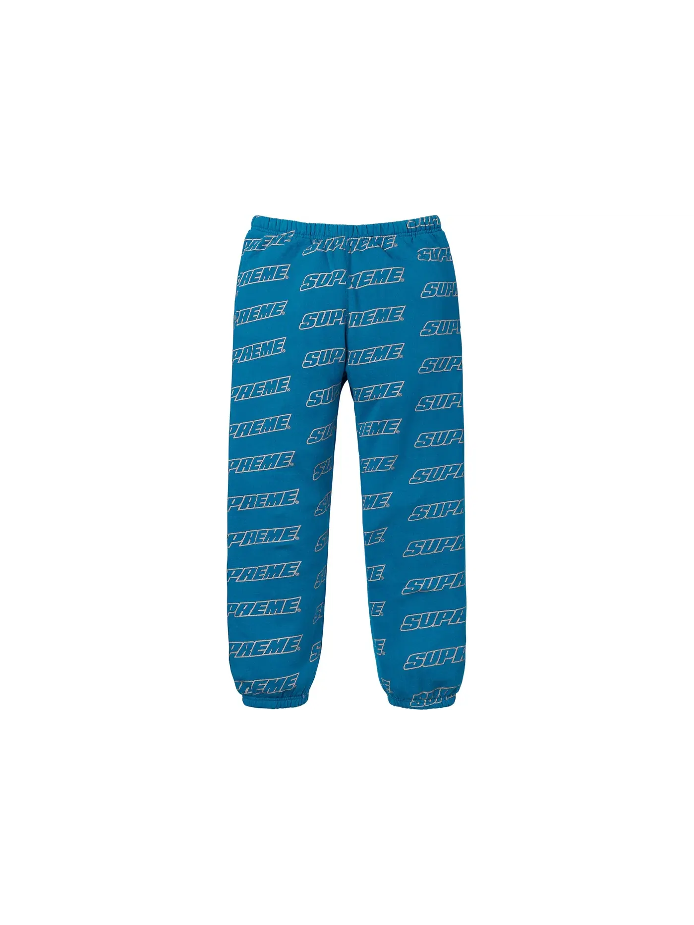 Мужские спортивные штаны Supreme Sweatpant — изображение 1 из 2, темный голубой