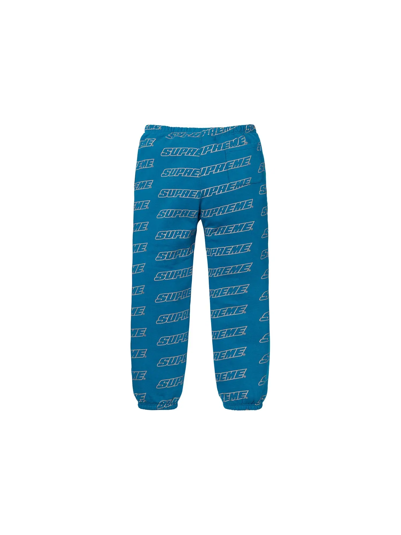 Мужские спортивные штаны Supreme Sweatpant — изображение 2 из 2, темный голубой