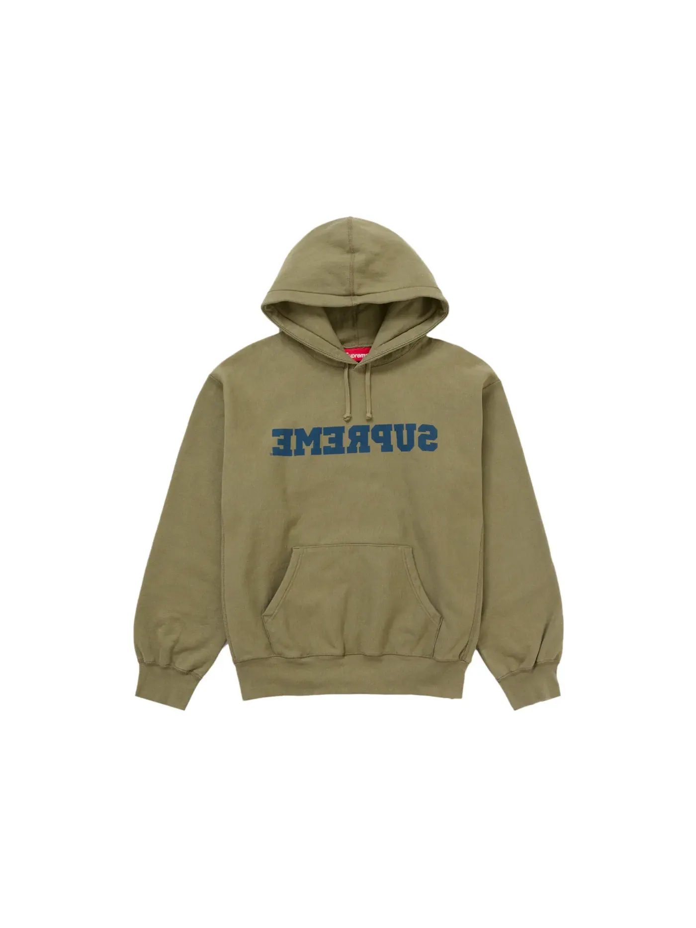 Мужской свитшот с капюшоном Supreme Sweatshirt (SS25) — изображение 1 из 1, оливковый
