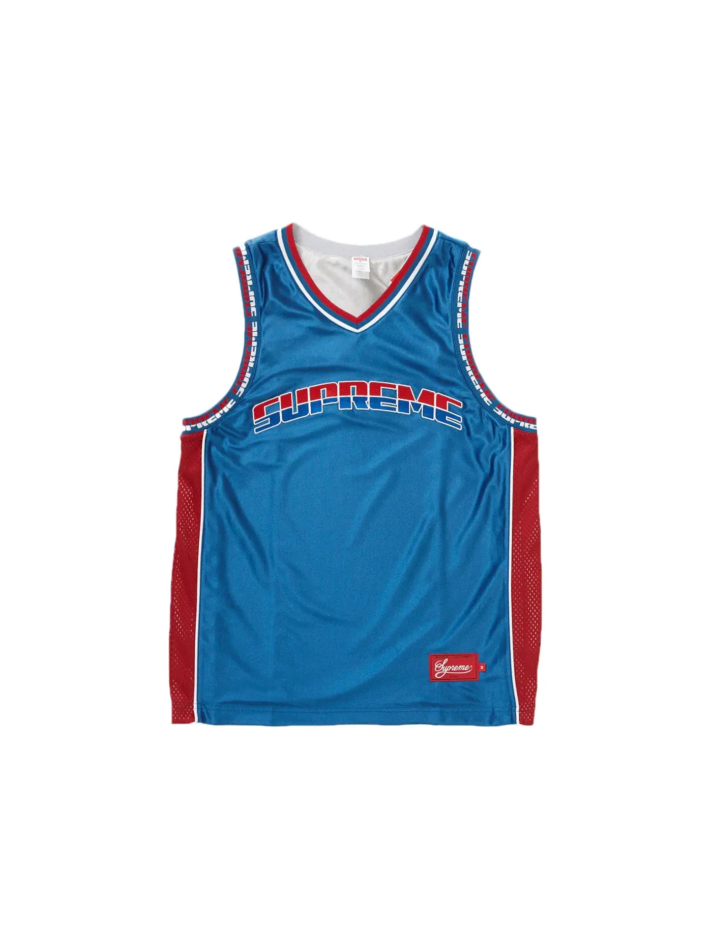 Мужская баскетбольная джерси двусторонняя Supreme — изображение 1 из 3, королевский