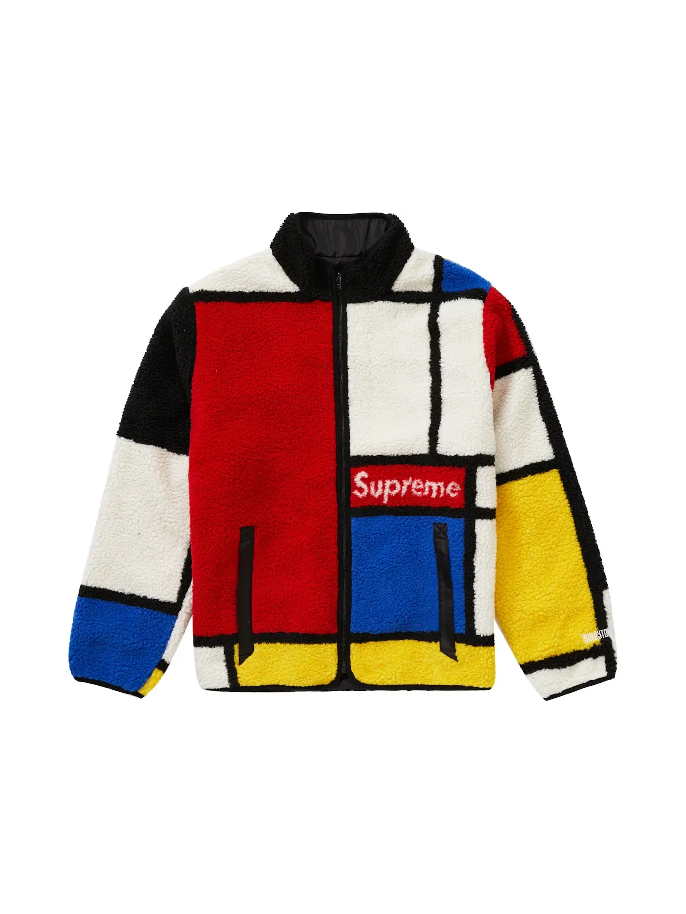 Мужская куртка-флис двусторонняя модель Fleece Jacket Supreme — изображение 1 из 4, красный