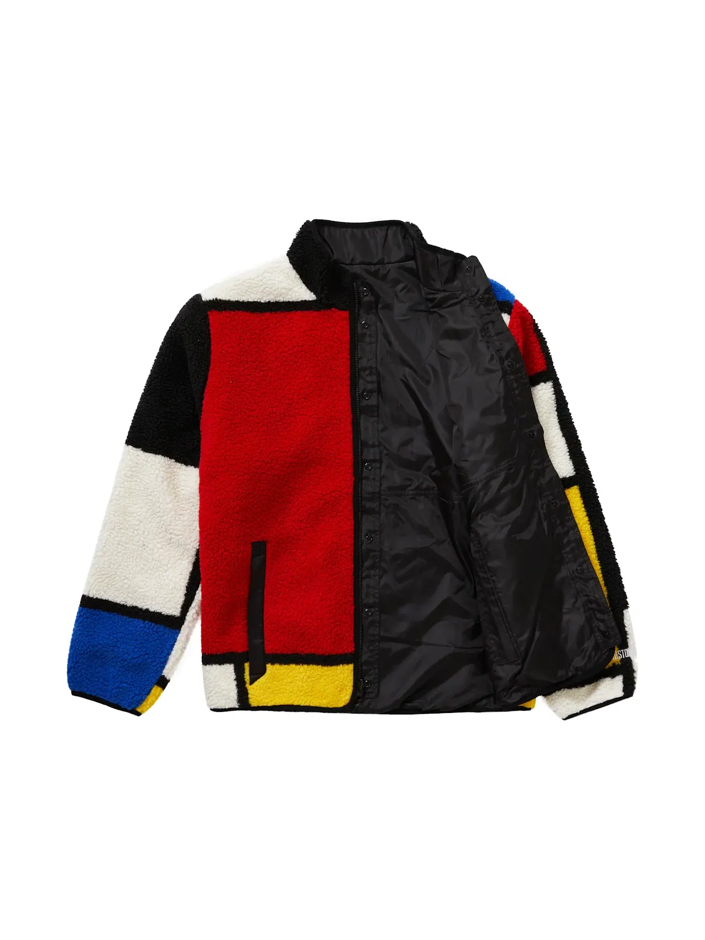 Мужская куртка-флис двусторонняя модель Fleece Jacket Supreme — изображение 3 из 4, красный