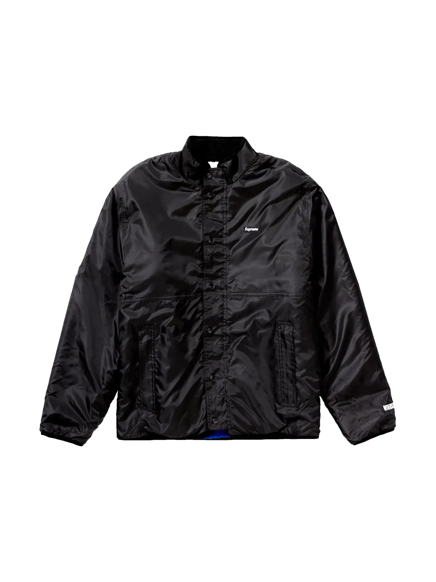 Мужская куртка-флис двусторонняя модель Fleece Jacket Supreme — изображение 4 из 4, красный