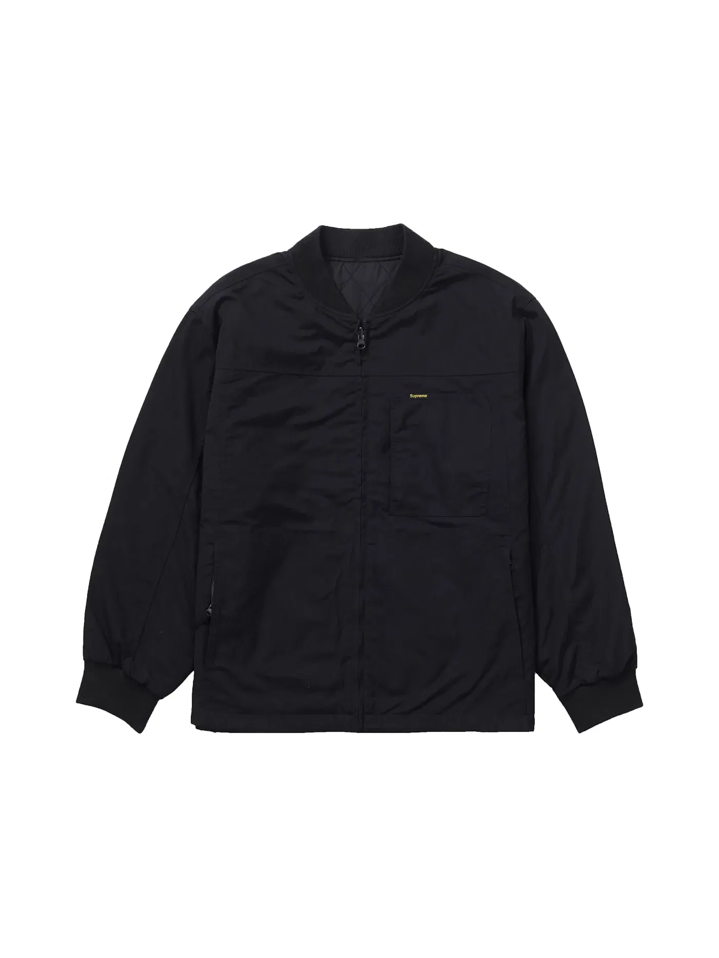 Мужская куртка с технологичной тканью Supreme Reversible Tech Work Jacket — изображение 1 из 4, черный