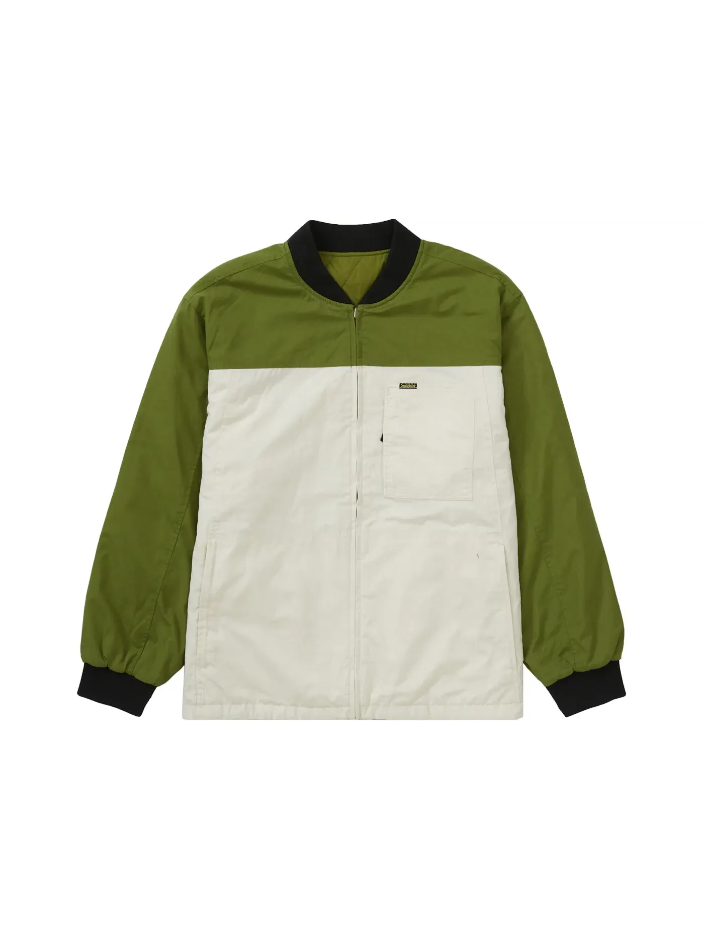 Мужская куртка Reversible Tech Work Jacket Supreme — изображение 1 из 4, зеленый