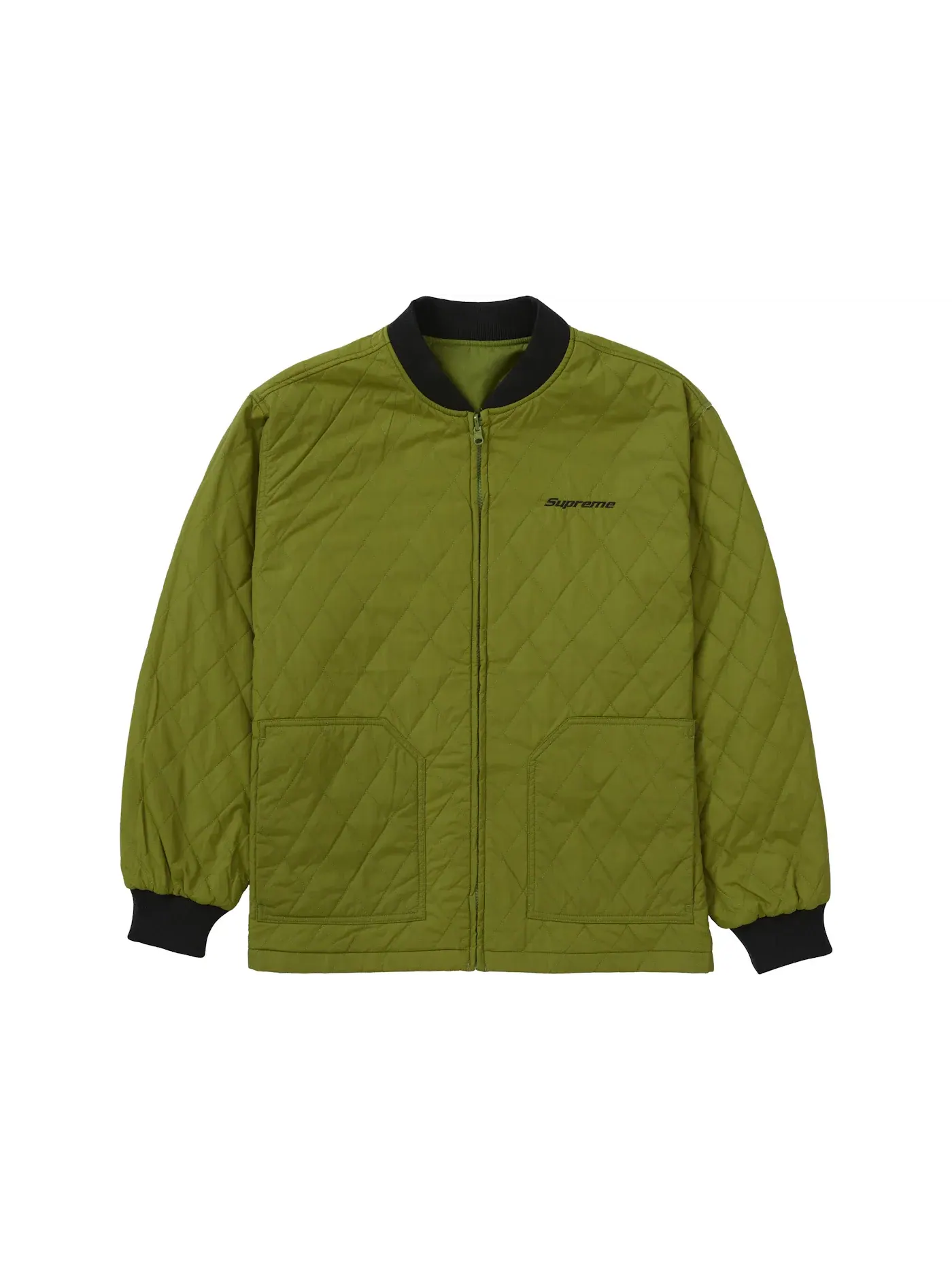 Мужская куртка Reversible Tech Work Jacket Supreme — изображение 3 из 4, зеленый