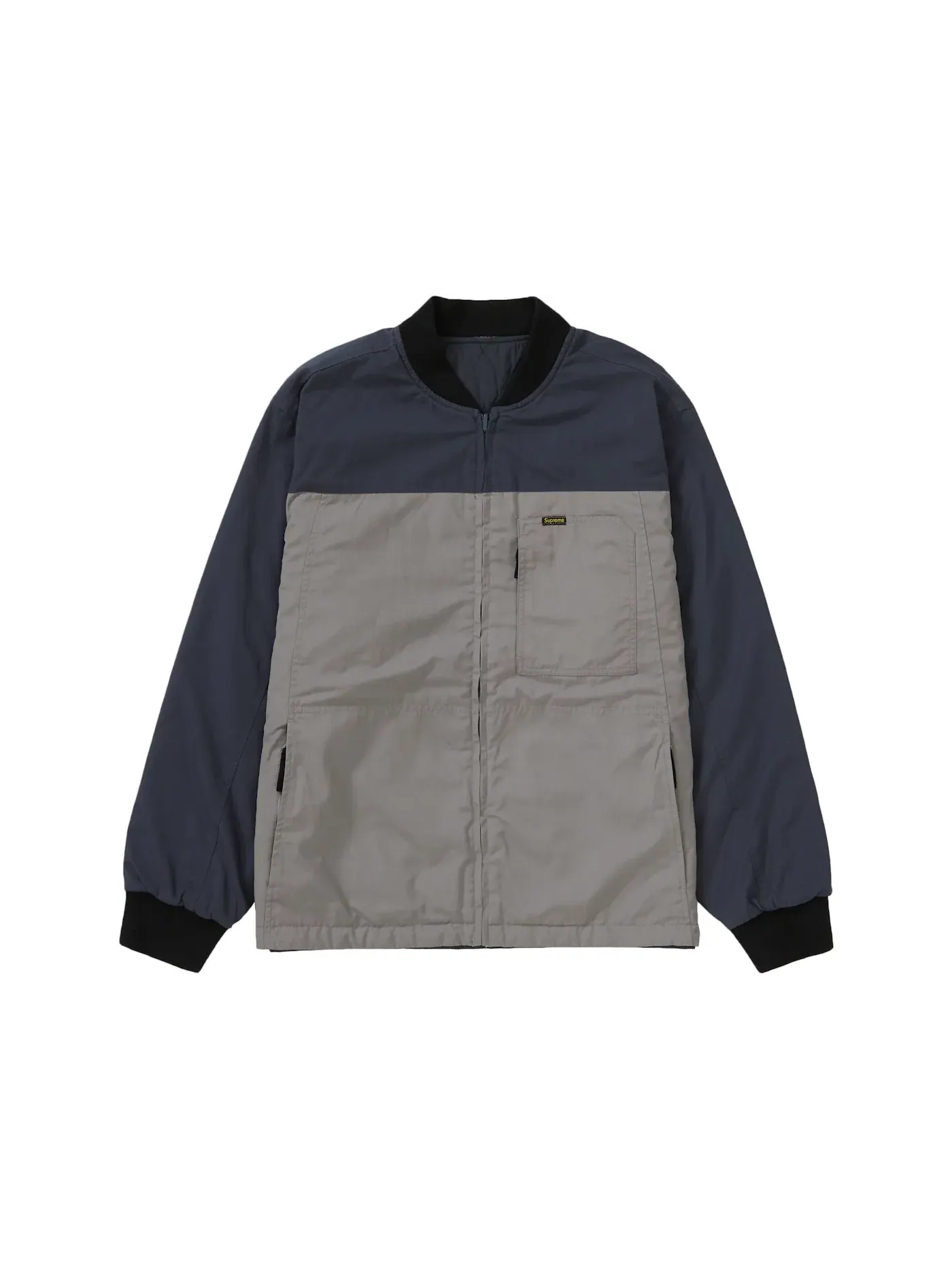 Мужская куртка Reversible Tech Work Jacket Supreme — изображение 1 из 4, серый