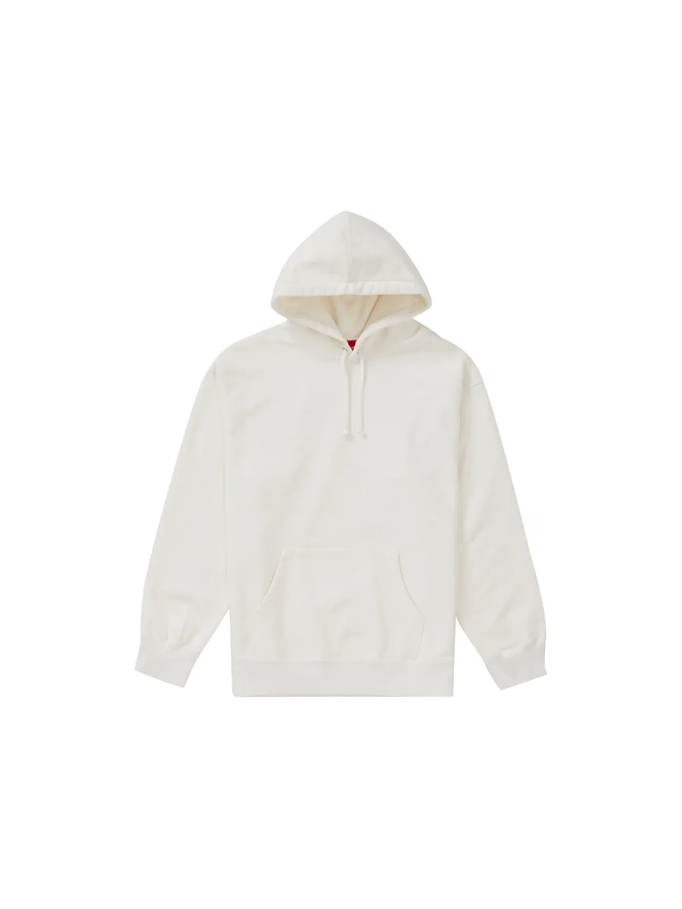 Мужской худи с принтом Supreme Rhinestone Script Sweatshirt — изображение 1 из 2, белый