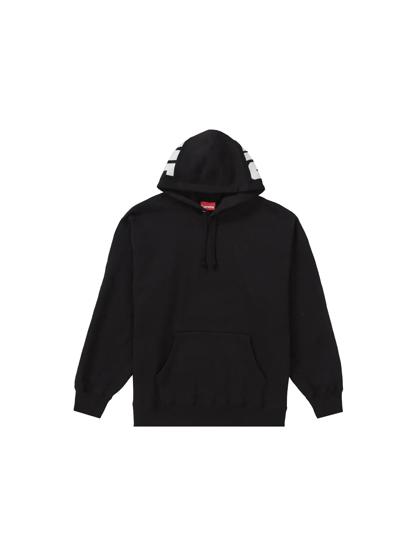 Мужская худи с капюшоном Supreme — изображение 3 из 3, черный