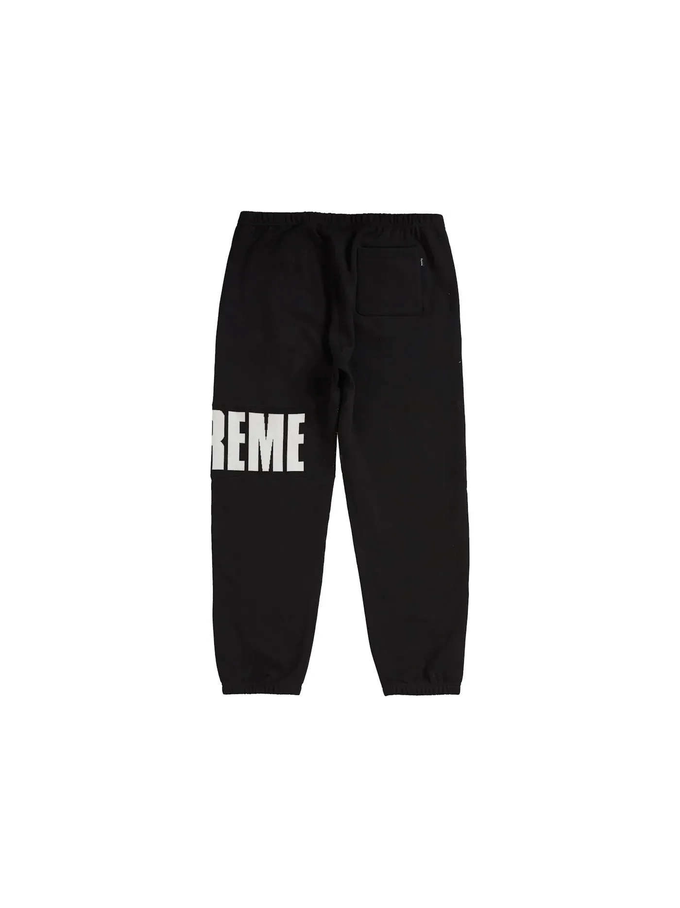 Мужские спортивные штаны с rib-манжетами Supreme Sweatpant — изображение 1 из 2, черный