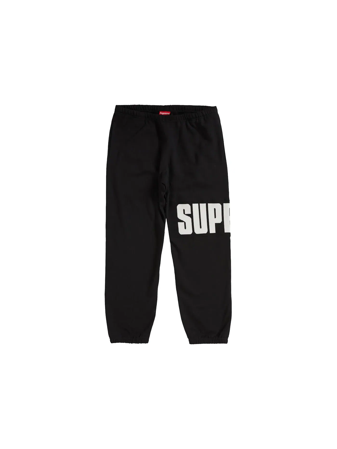 Мужские спортивные штаны с rib-манжетами Supreme Sweatpant — изображение 2 из 2, черный
