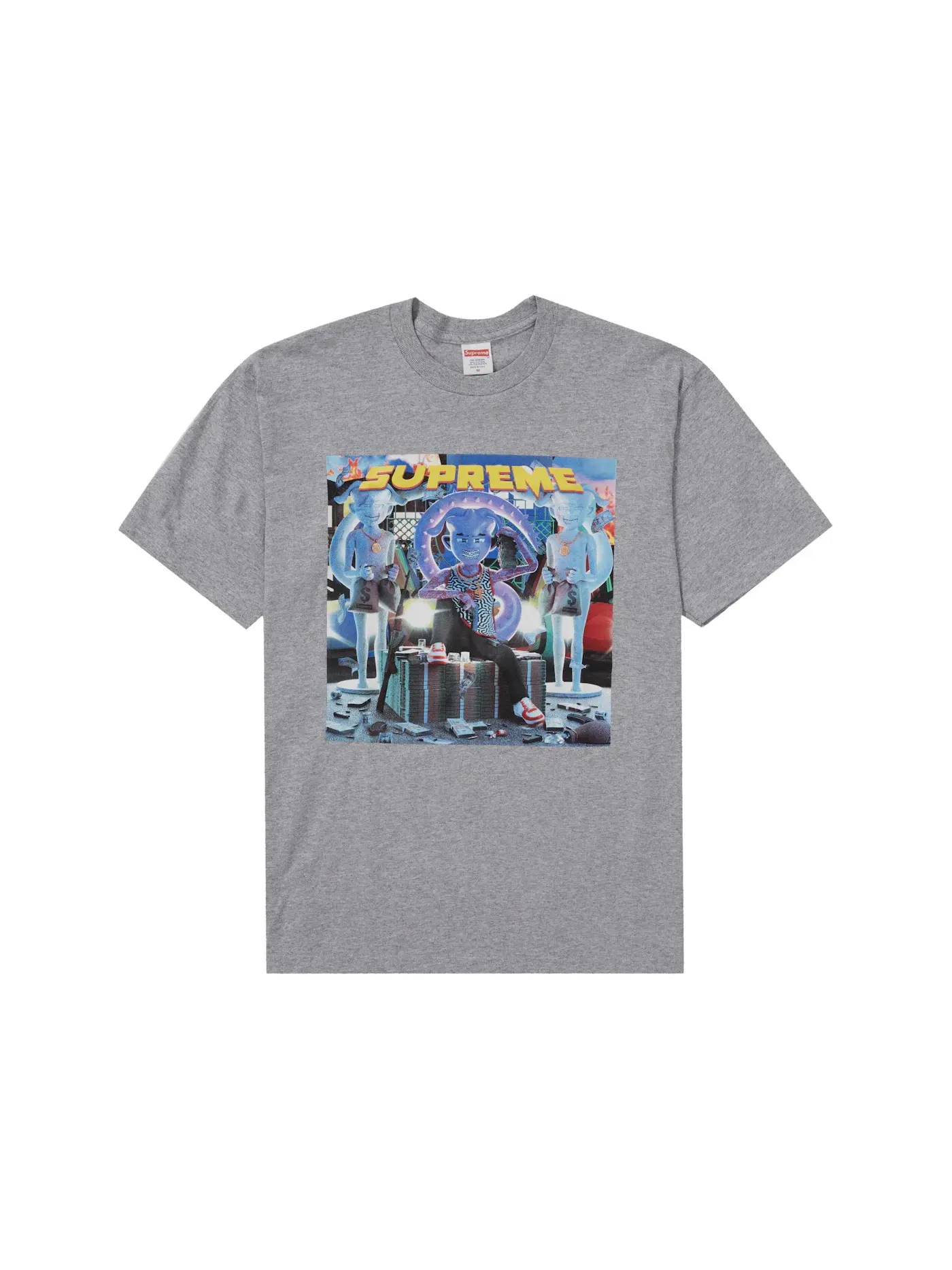 Мужская футболка с коротким рукавом Supreme Tee — изображение 1 из 1, серый