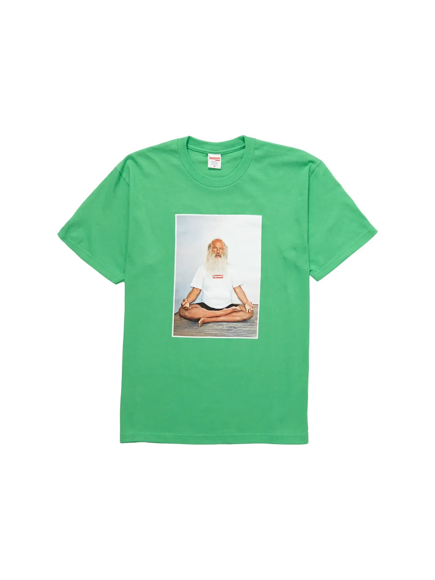 Мужская футболка с принтом Tee Supreme — изображение 1 из 1, зеленый