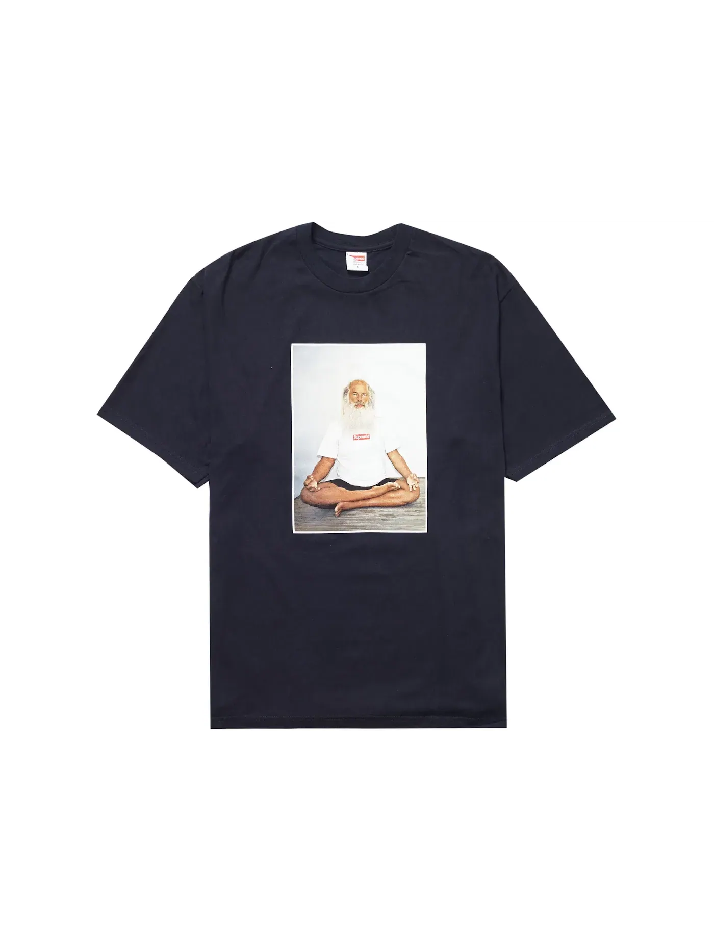 Мужская футболка с принтом Tee Supreme — изображение 1 из 1, темно-синий