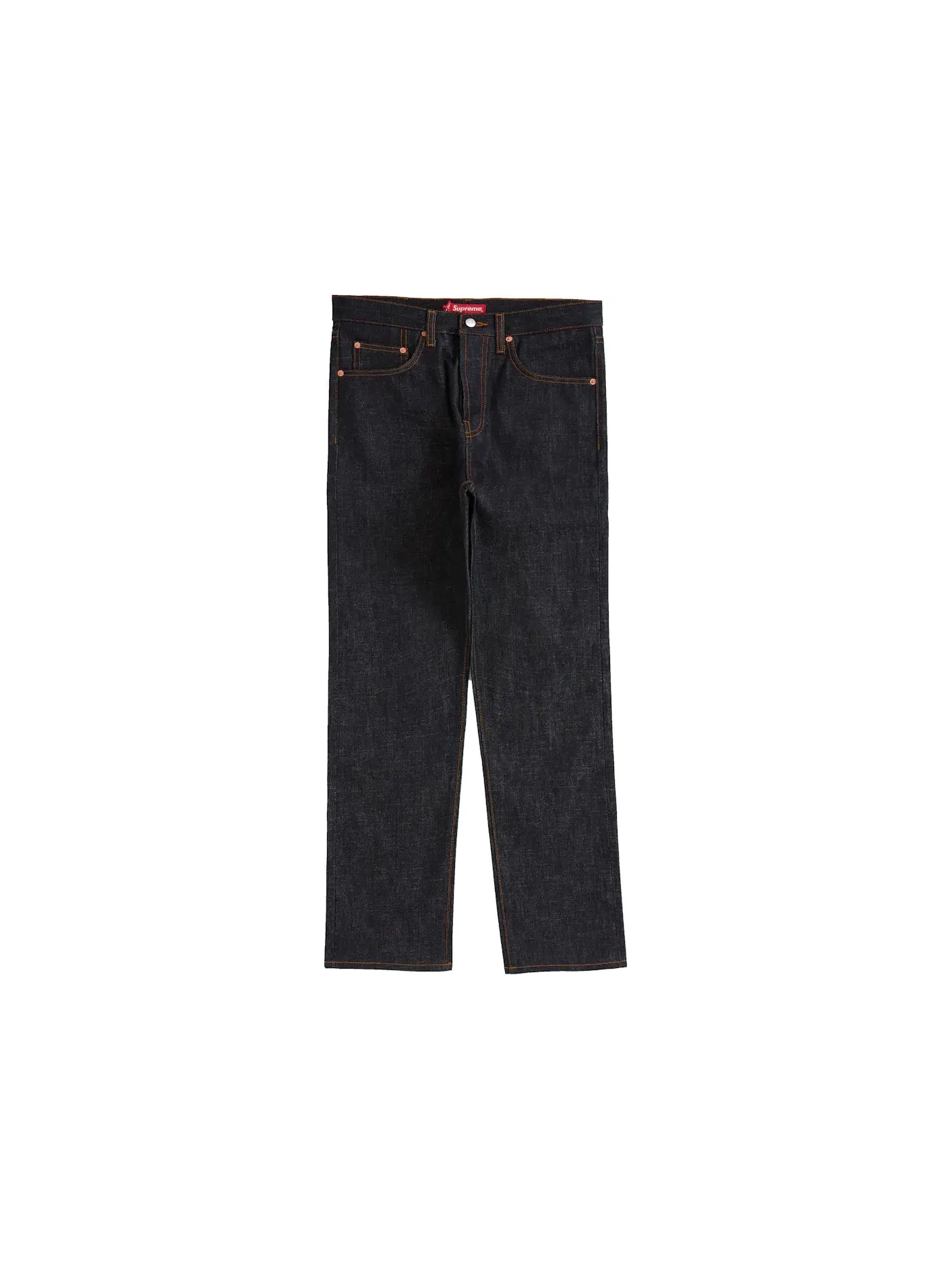 Мужские джинсы прямого кроя Supreme Jean (SS20) — изображение 1 из 2, индиго