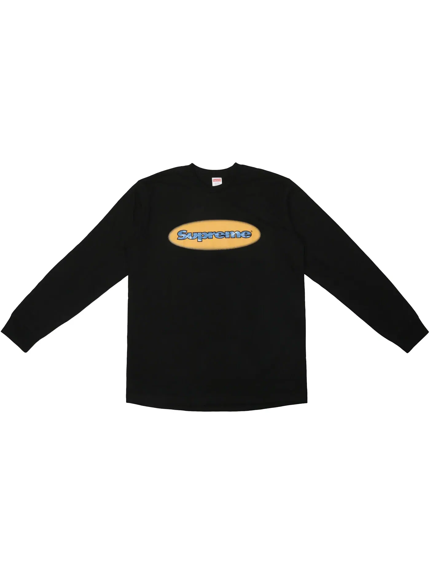 Футболка с длинным рукавом с принтом LS Tee Supreme — изображение 1 из 1, черный