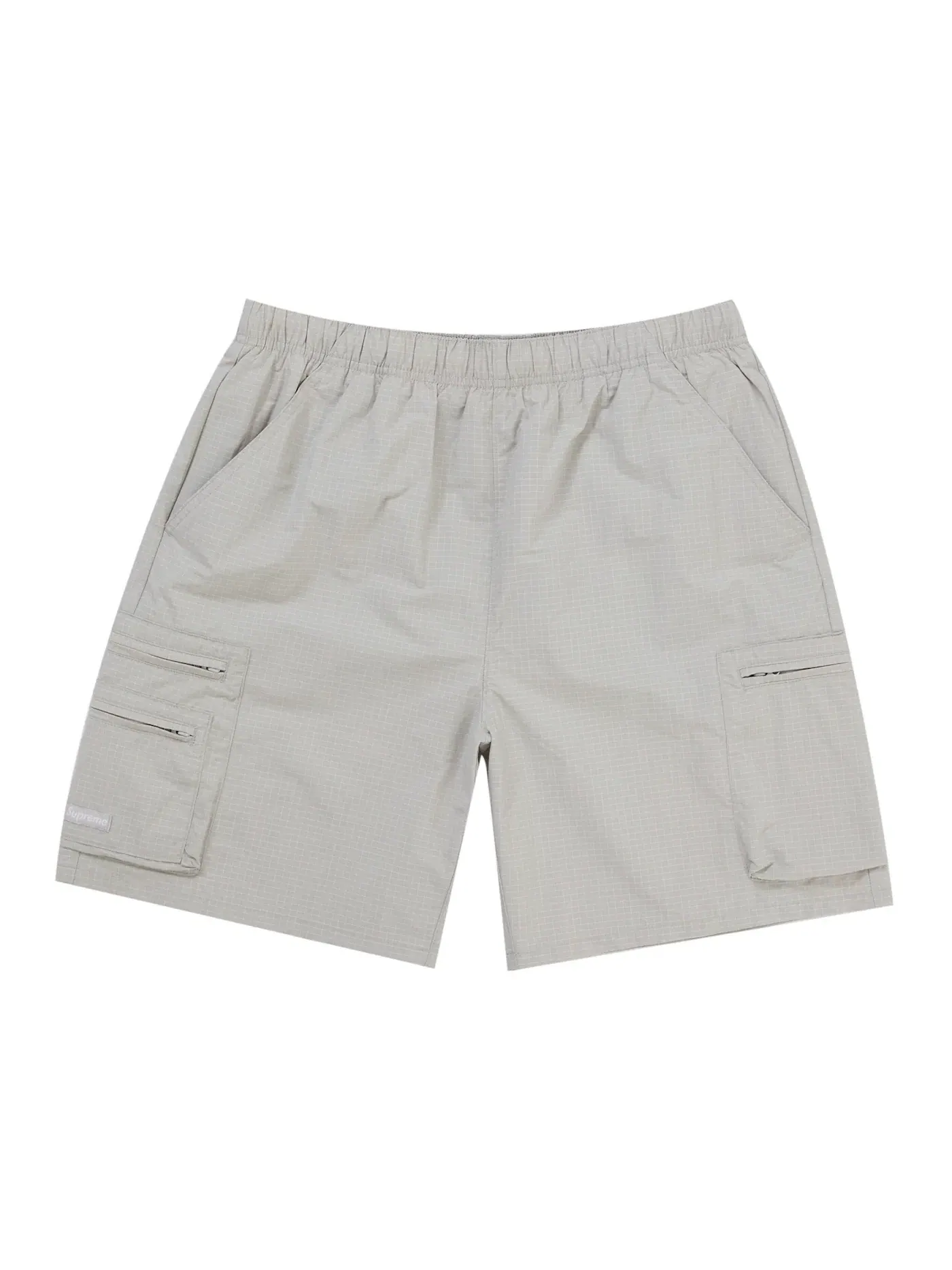 Мужские шорты с принтом Supreme Ripstop Cargo Water Short — изображение 1 из 2, серый
