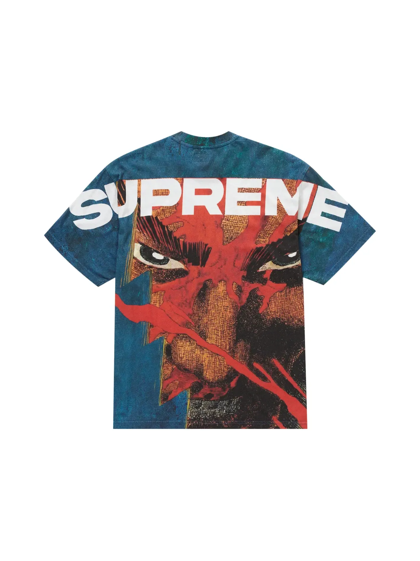 Мужская футболка с принтом Supreme Ronin Top — изображение 2 из 2, мульти