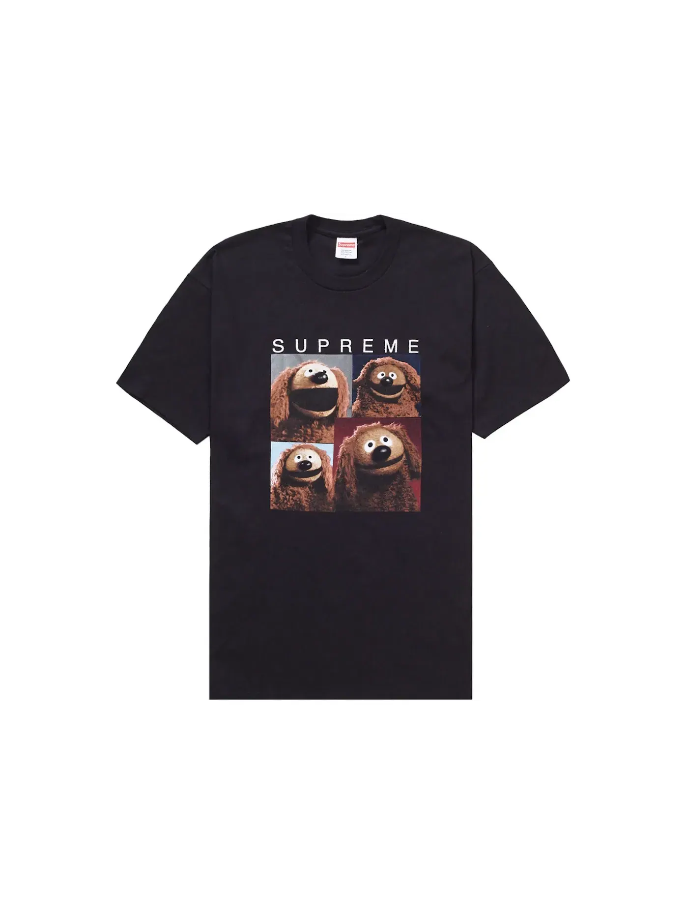 Мужская футболка с принтом Supreme Tee — изображение 1 из 1, черный