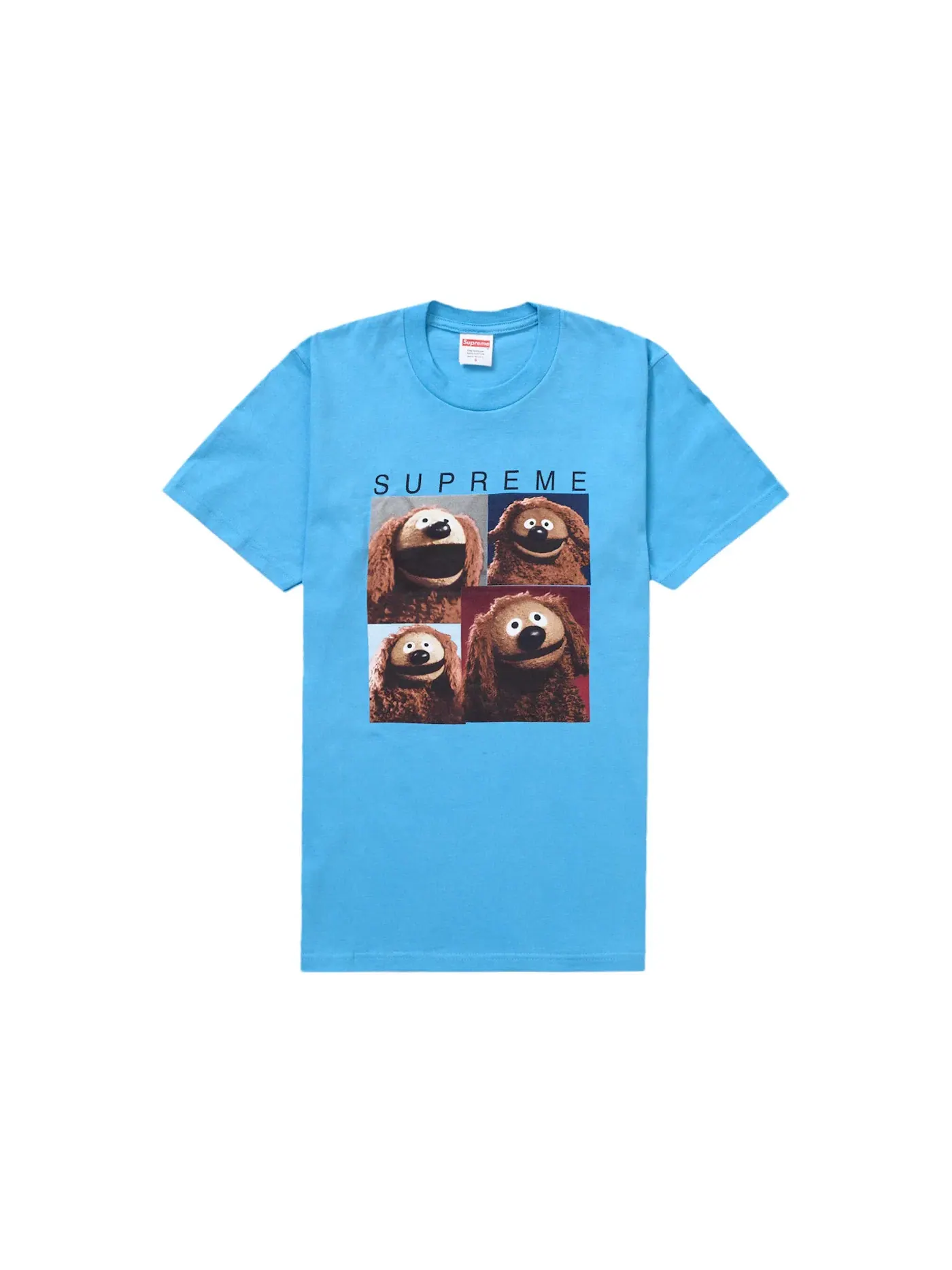 Мужская футболка с принтом Supreme Tee — изображение 1 из 1, яркий синий