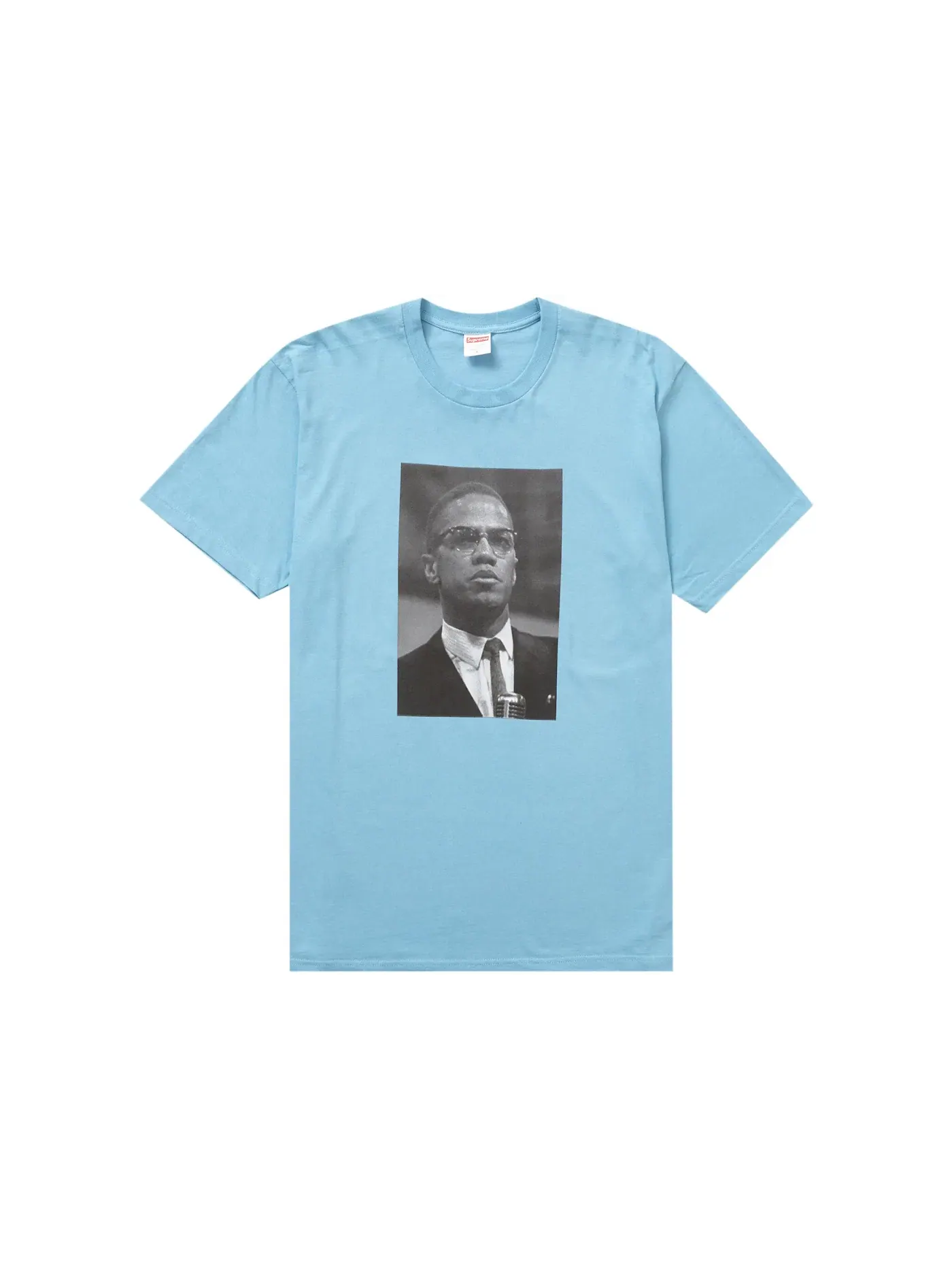 Мужская футболка с принтом Supreme Tee — изображение 1 из 2, слат