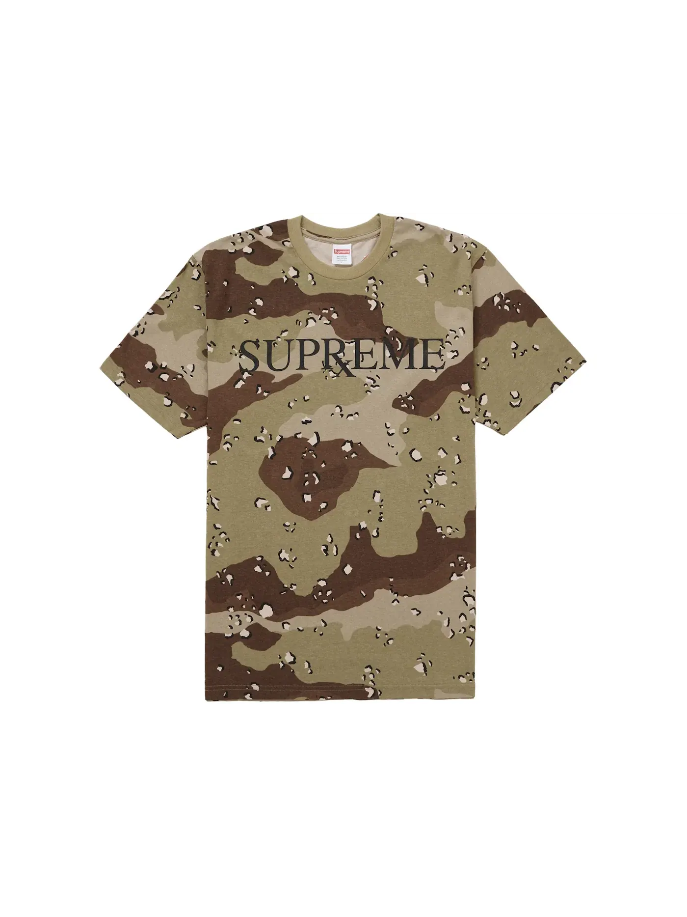 Мужская футболка с принтом Tee Supreme, Chocolate Chip Camo — изображение 1 из 1