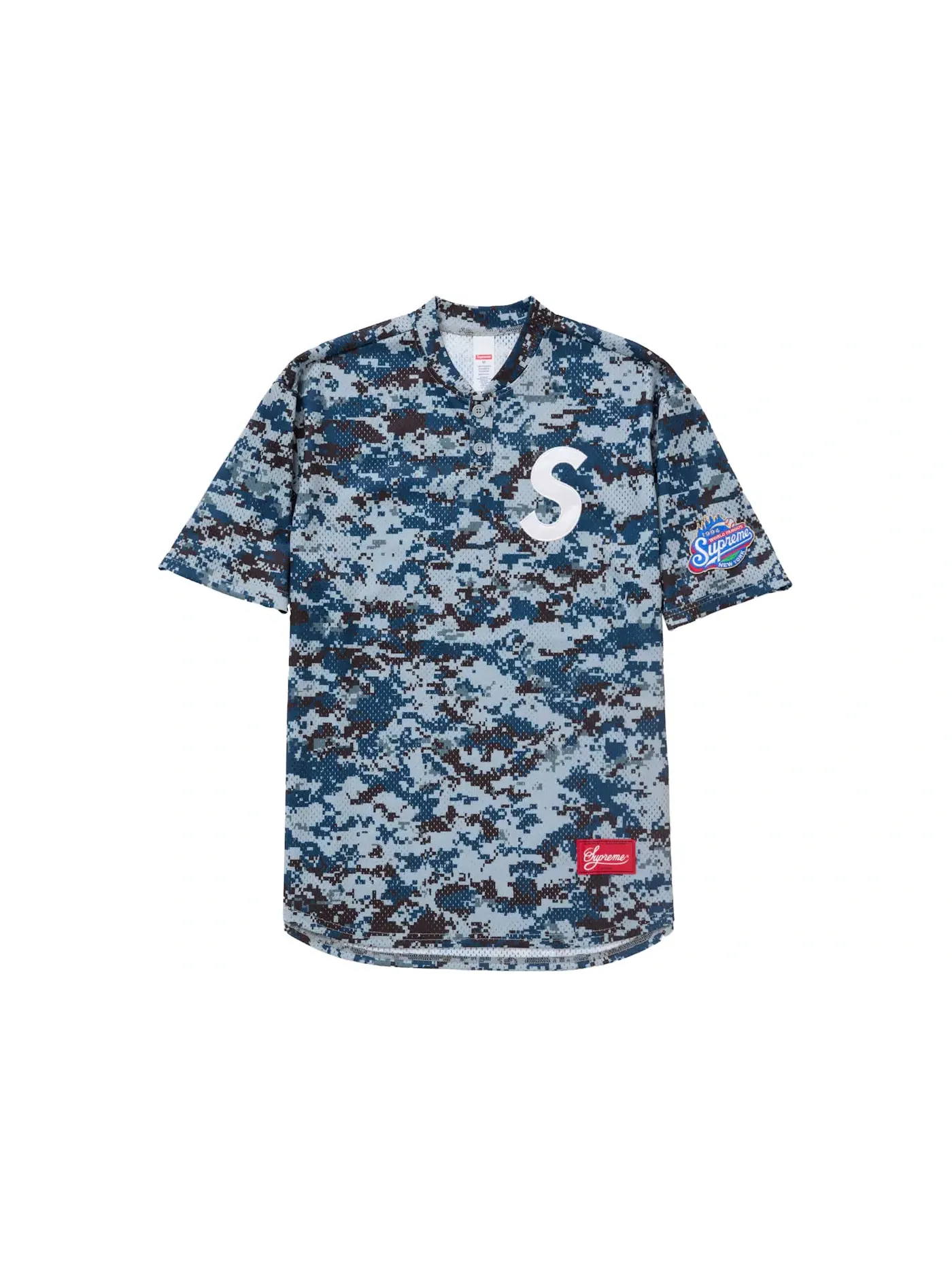 Мужская рубашка-поло с принтом Henley Supreme, Digi Camo — изображение 1 из 2