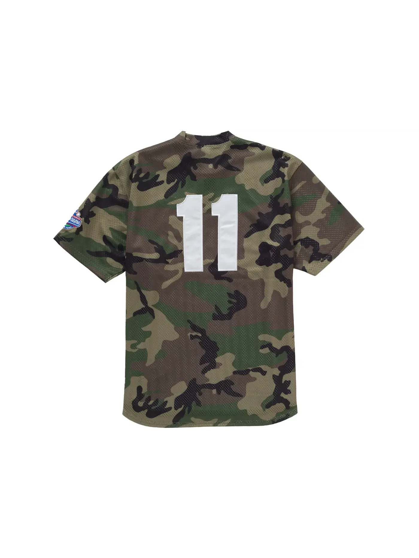 Мужская рубашка-поло с принтом Henley Supreme, Woodland Camo — изображение 2 из 2