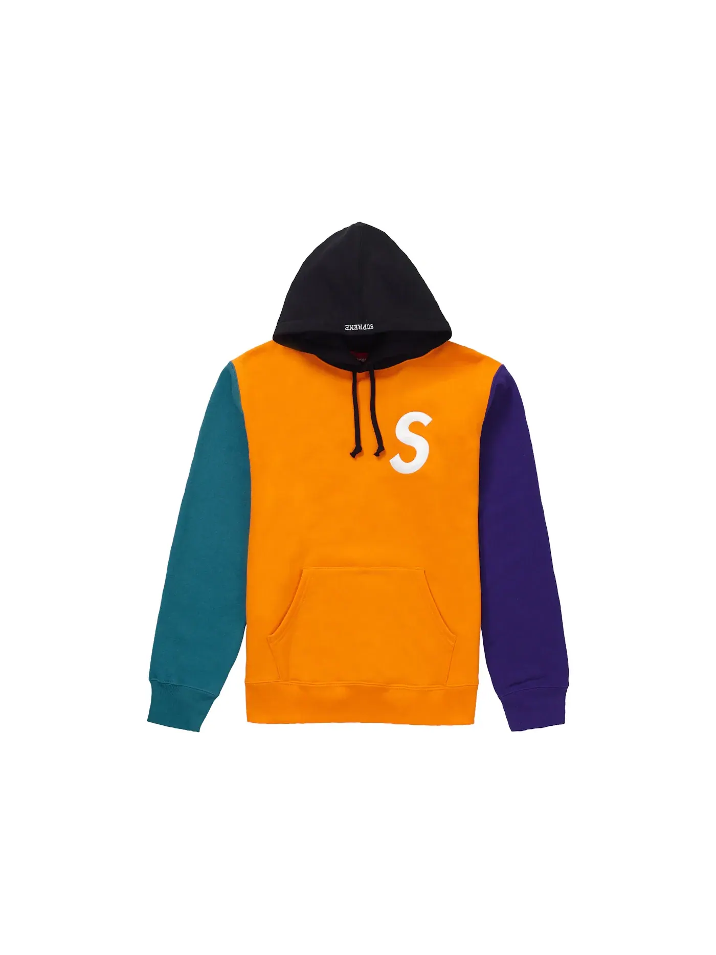 Мужской свитшот с принтом Supreme Orange — изображение 1 из 1