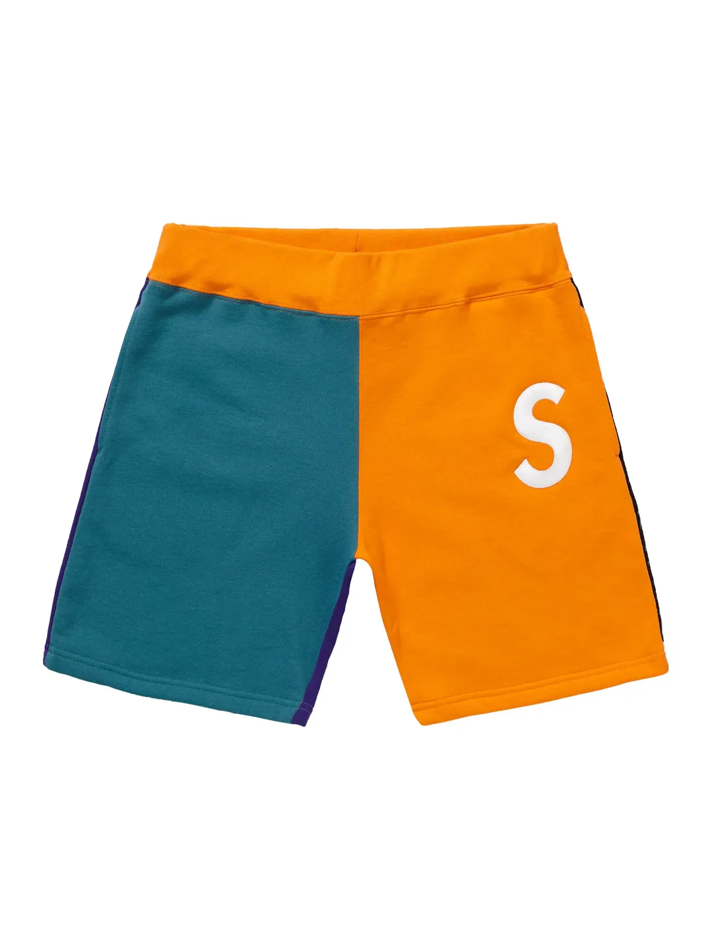 Мужские шорты с принтом S Logo Supreme — изображение 1 из 2, оранжевый
