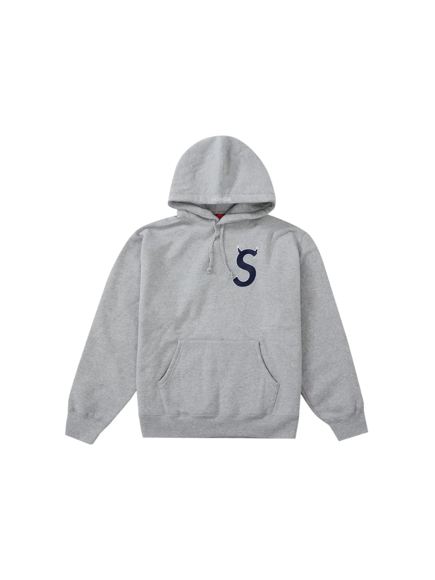 Мужская худи с принтом Supreme Sweatshirt (FW22) — изображение 1 из 1, серый
