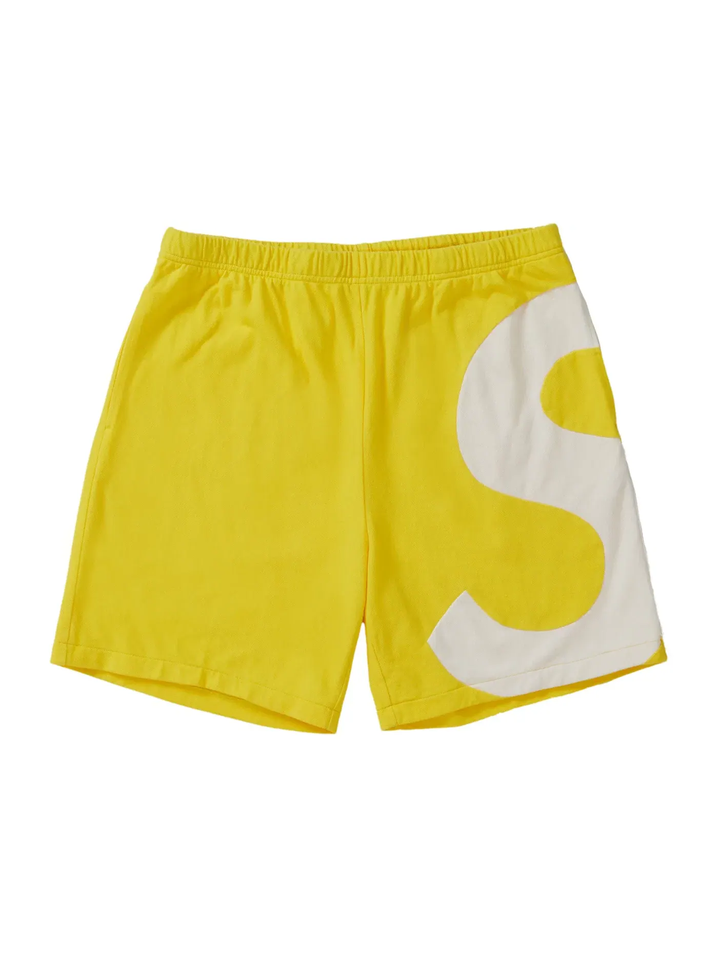 Мужские шорты с принтом Supreme Short — изображение 1 из 2, желтый