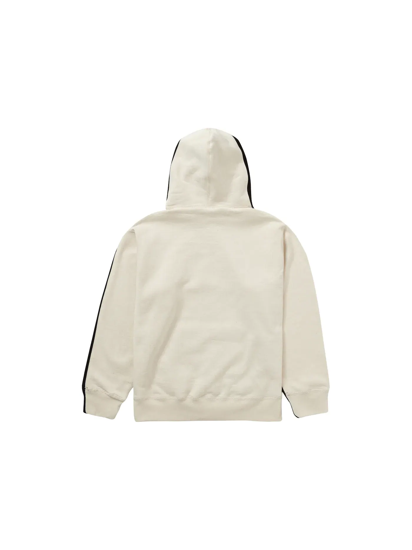 Мужской худи с принтом Supreme S Logo Split Hooded Sweatshirt — изображение 2 из 2, черный